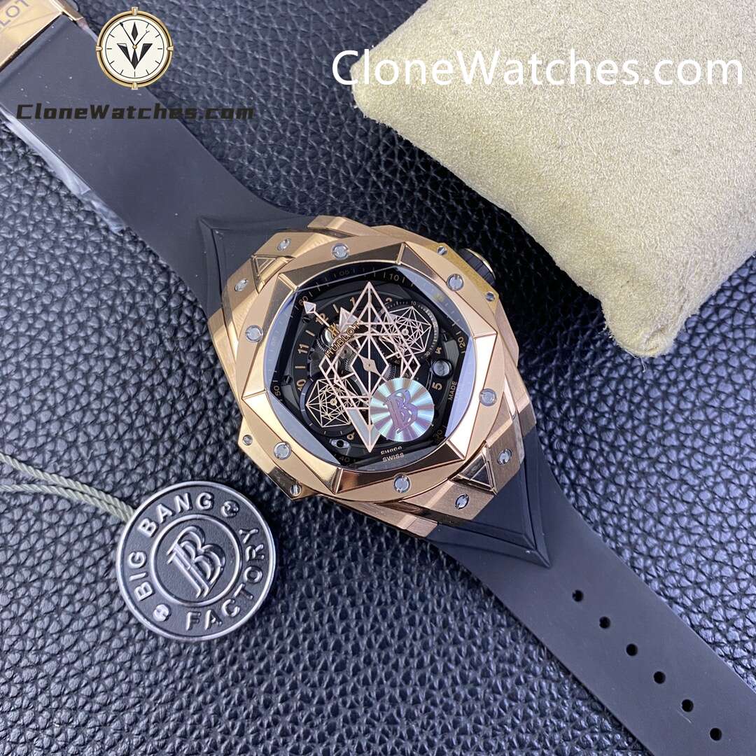 Hublot Super Clone Watches 1:1 Big Bang Unico Sang Bleu II 45MM 418.OX.1108.RX.MXM19