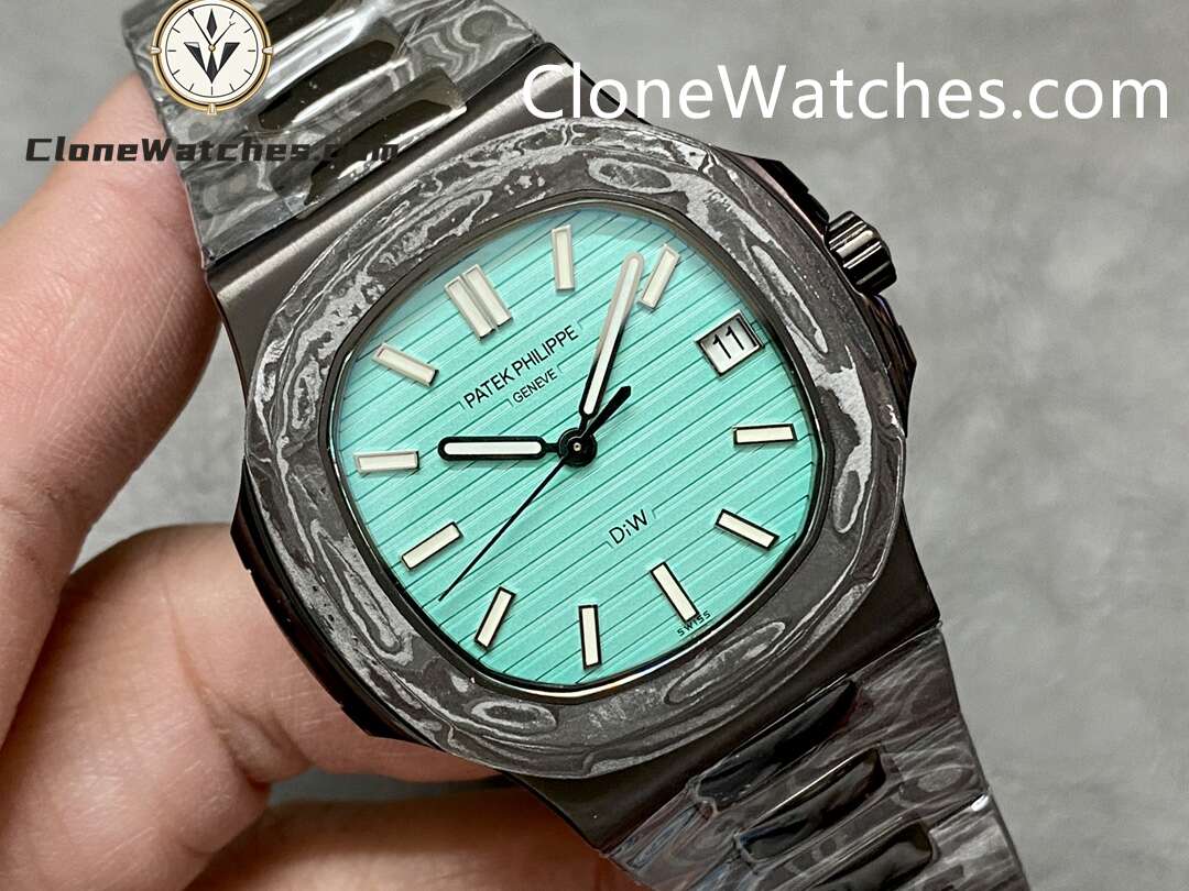 Modified Super Clone Watches 1:1 DiW Patek Philippe Nautilus 5711 “BLACK GRAIL CELESTE”