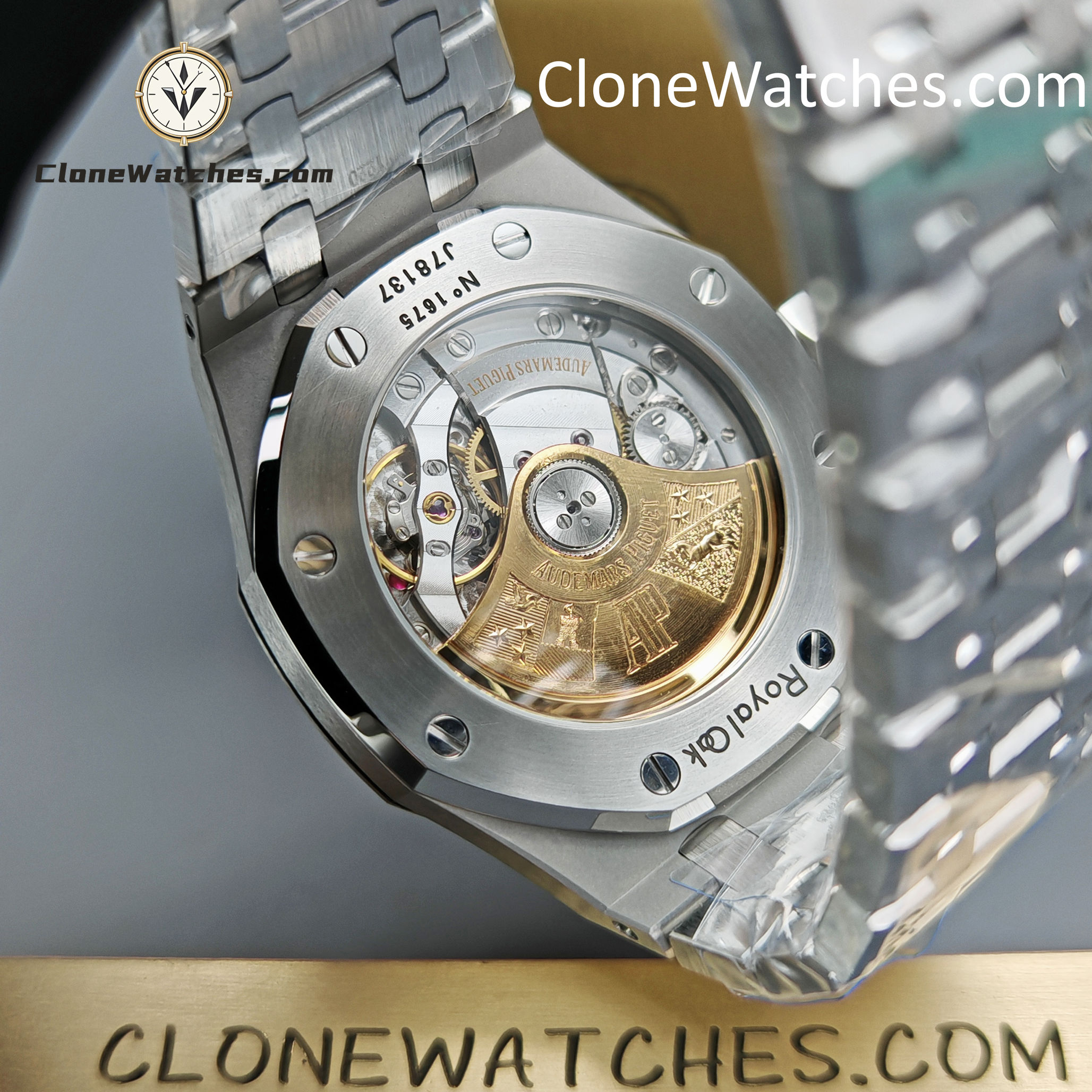 Audemars Piguet Super Clone Watches 1:1 Royal Oak 15451ST Grey Dial 37MM