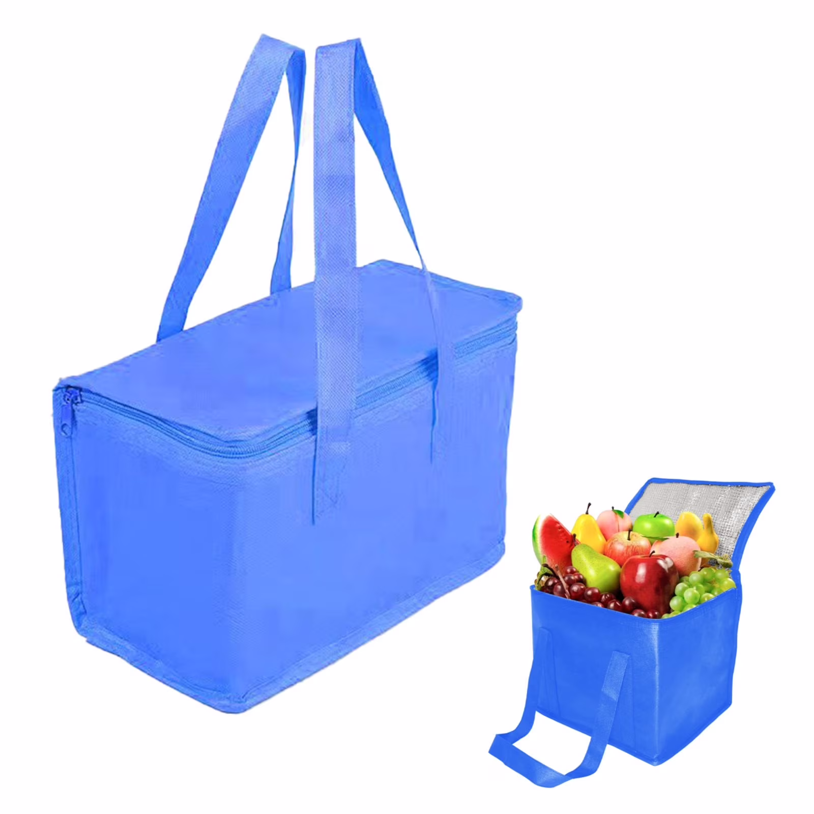 Clearance Lunch Bag under $5,Insulated Cooler Bag And Food Warmer For Food & Grocery With Zippered Top Outdoors Insulated Food Bag
