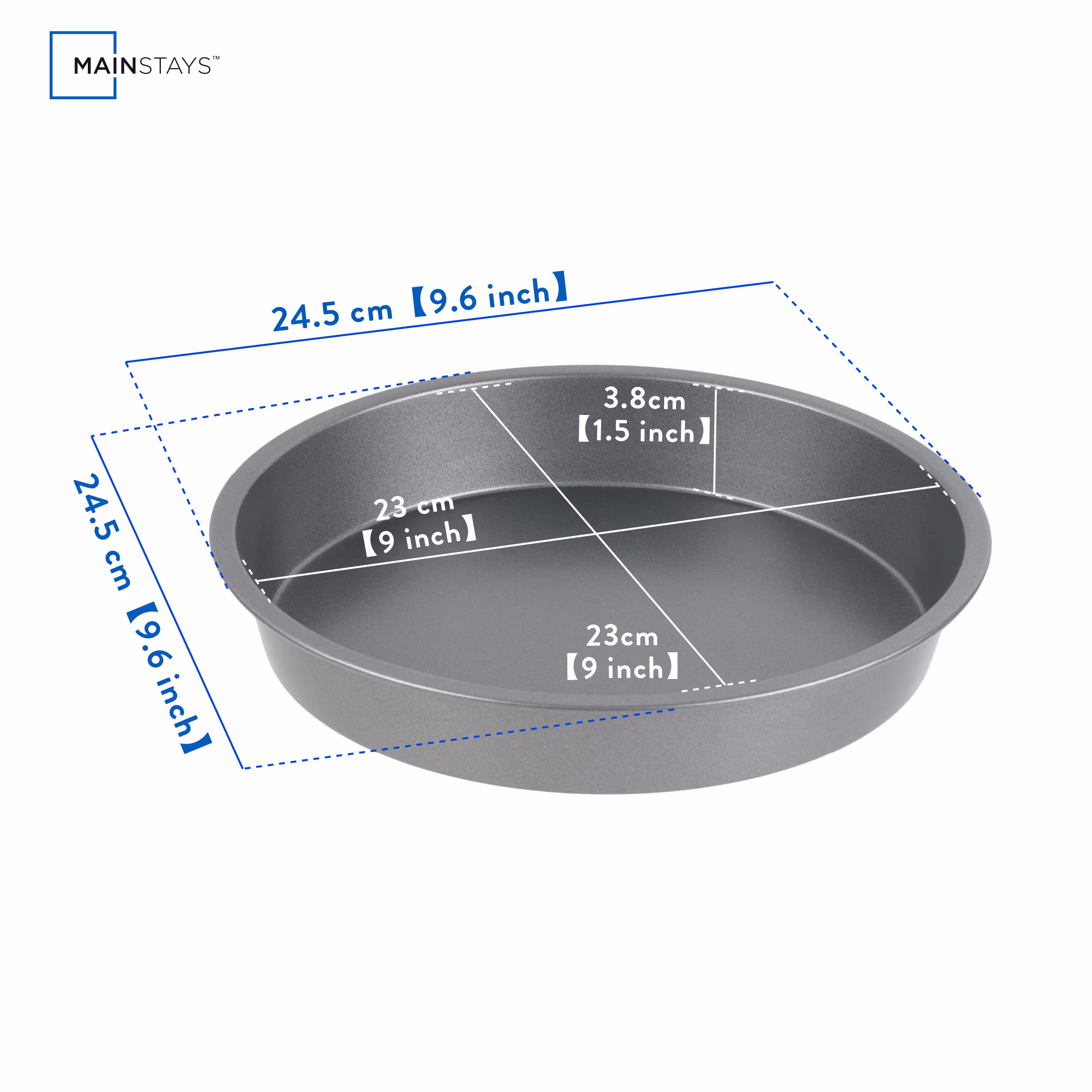 (3 pack) Mainstays 9