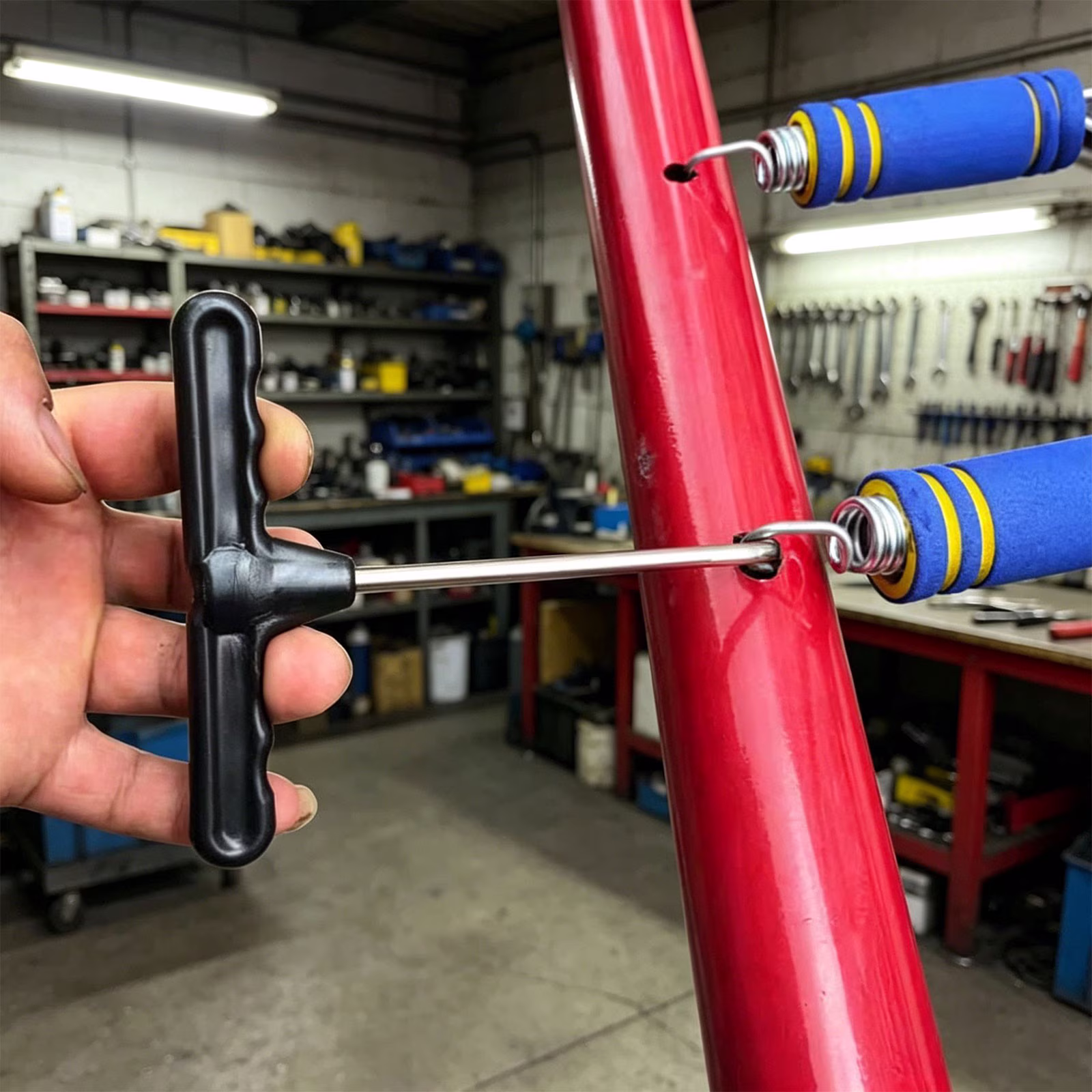 Elapind Trampoline Spring Pull Tool, Trampoline Hook Tool, Trampoline Puller,Black