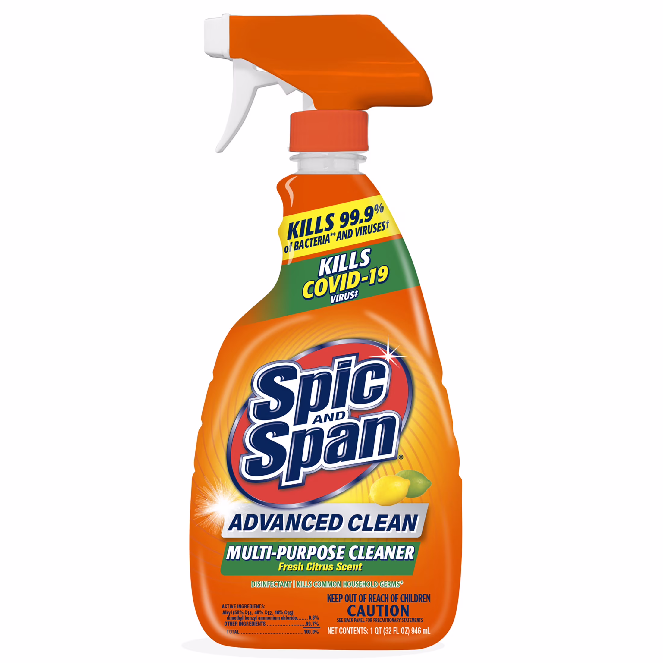 Spic & Span 32oz Advanced Cleaning Spray Citrus Scent