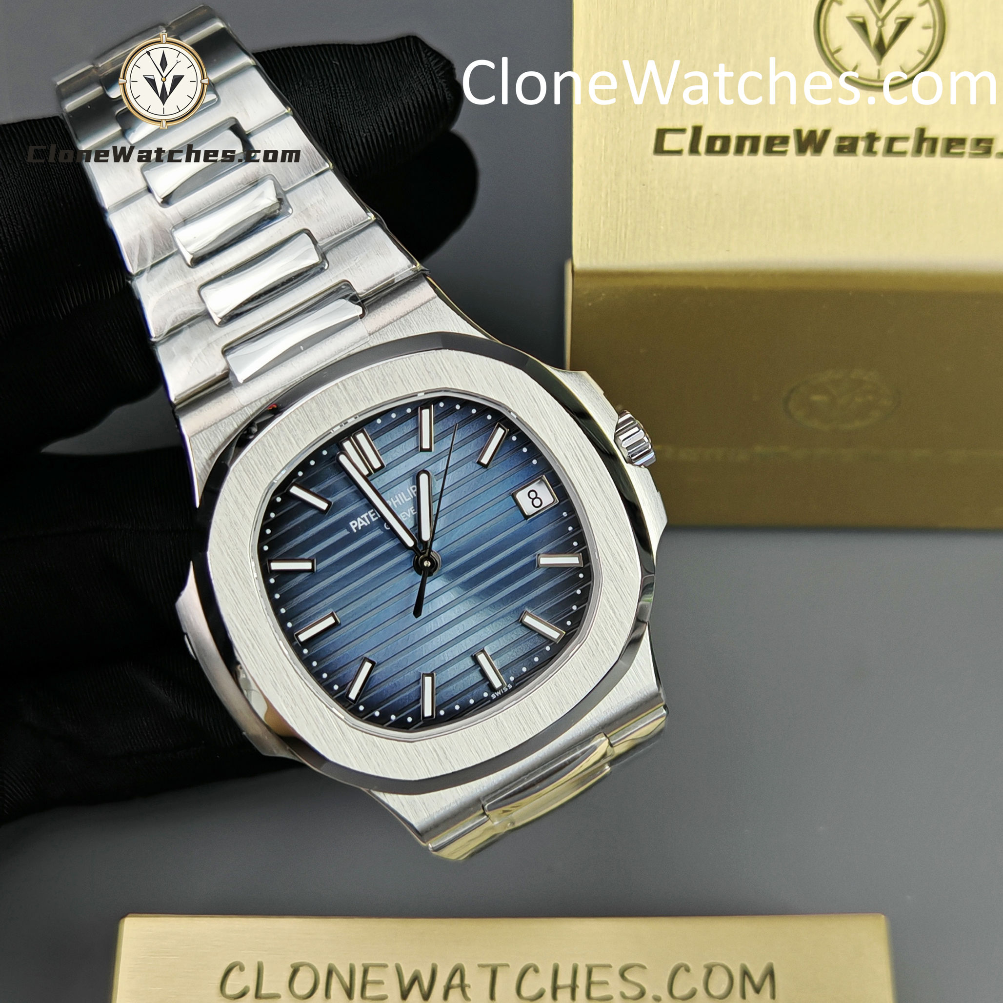 Patek Philippe Super Clone Watches 1:1 5811 Nautilus New Clasp