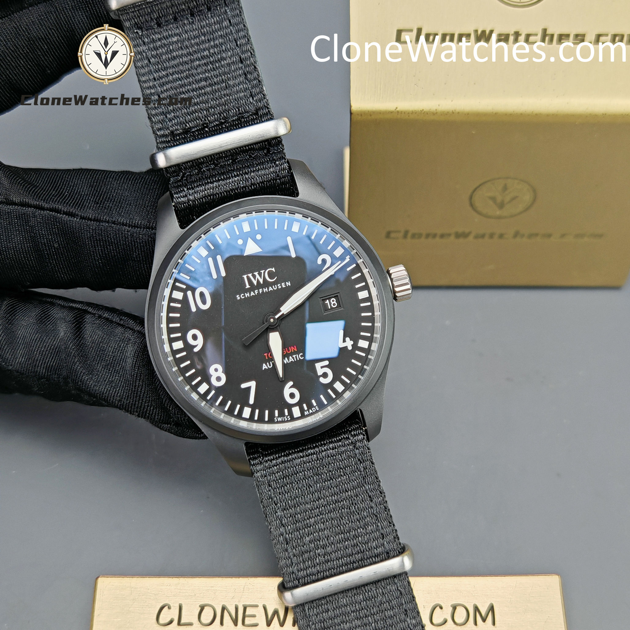 IWC Super Clone Watches 1:1 Pilot’s Watch Automatic TOP GUN 41MM IW326906