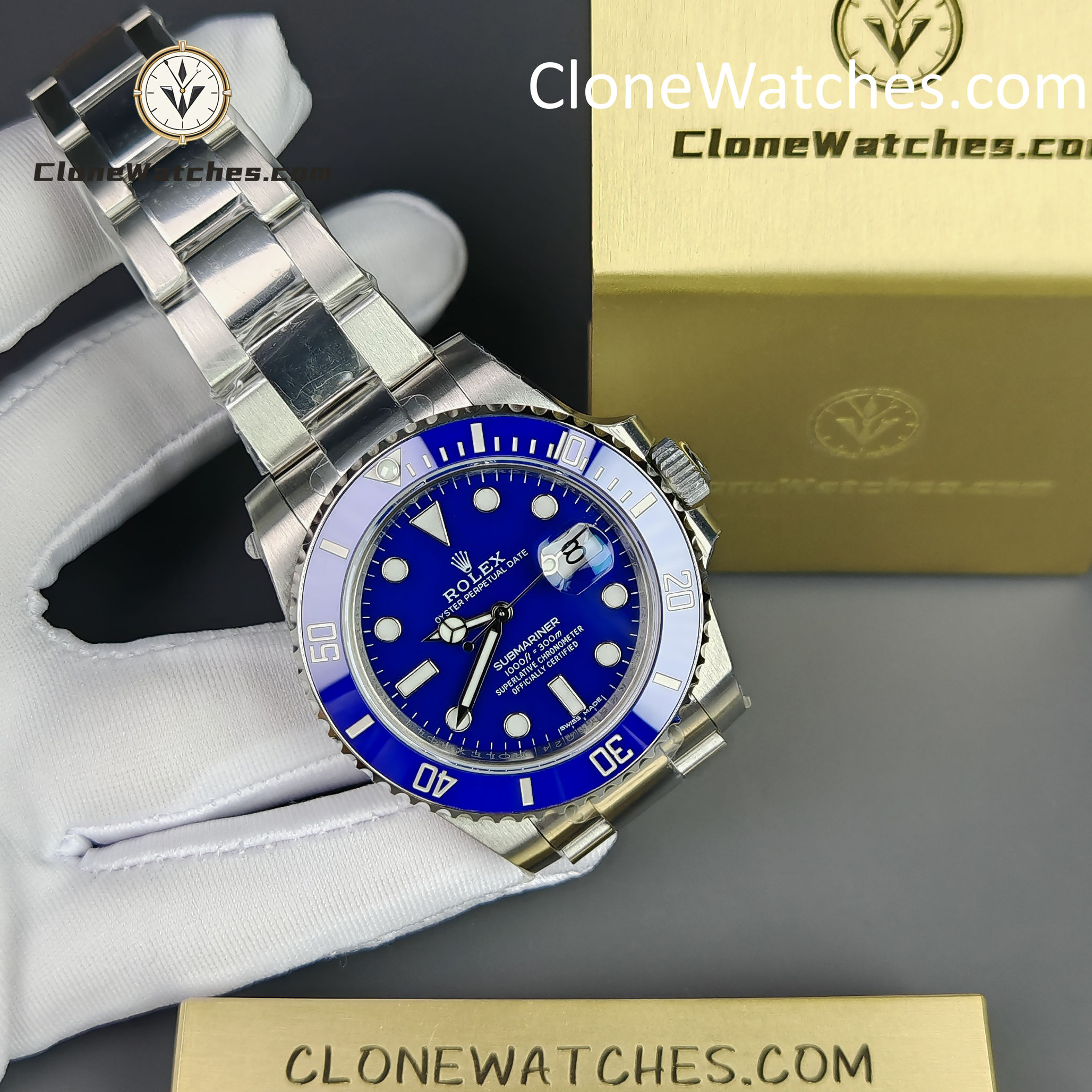 Rolex Super Clone Watches 1:1 Submariner 116619LB-97209 3135 Movement