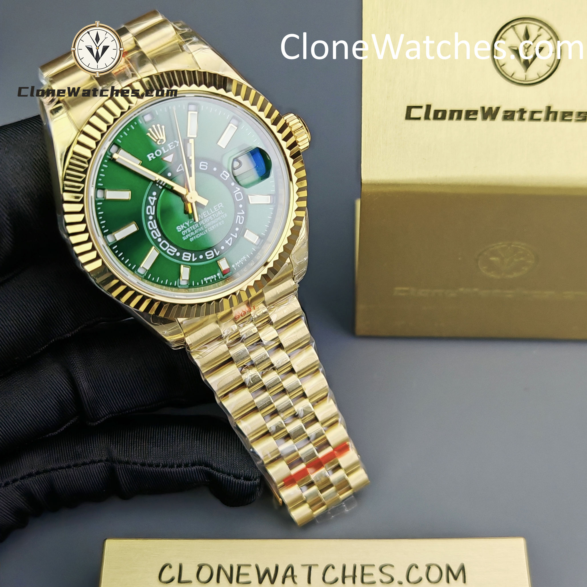 Rolex Super Clone Watches 1:1 Sky Dweller M336938-0008 9002 Movement