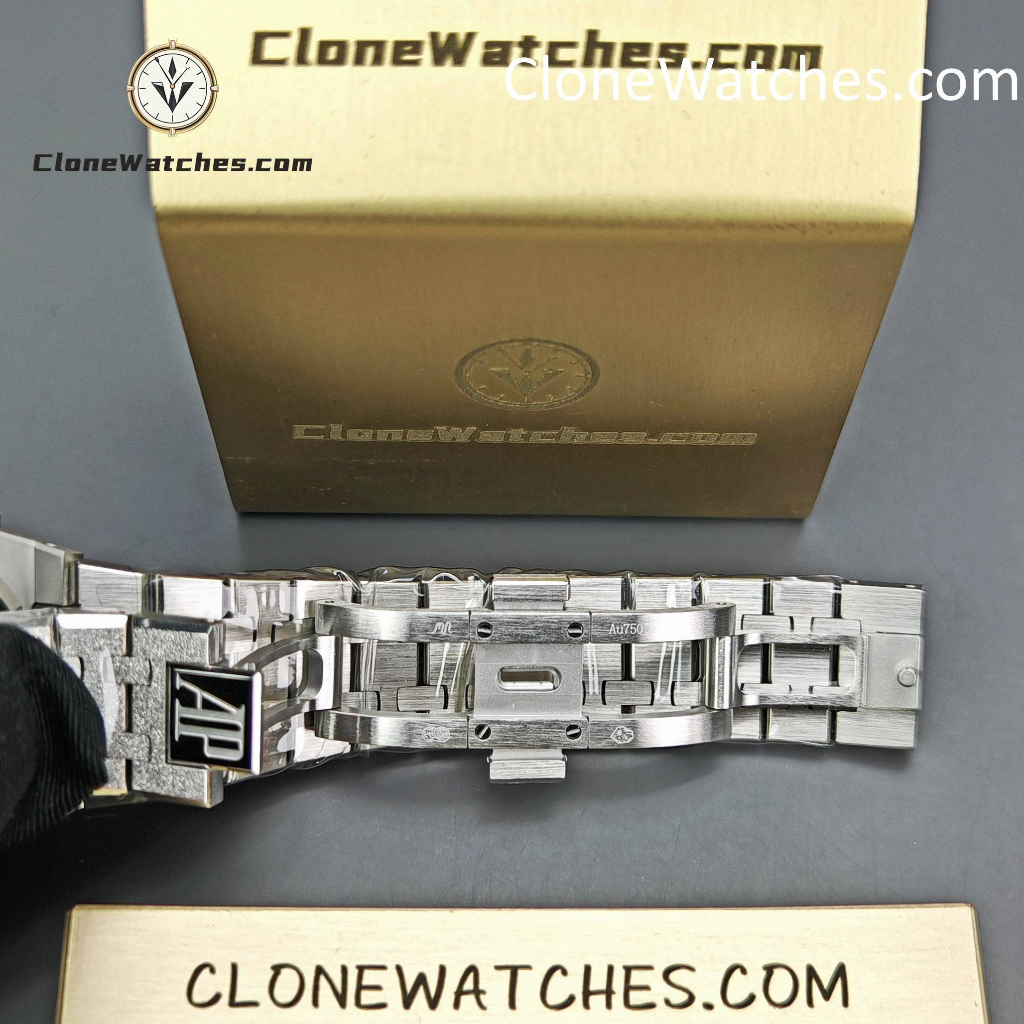 Audemars Piguet Super Clone Watches 1:1 Royal Oak Frost 15454BC Black Dial 37mm