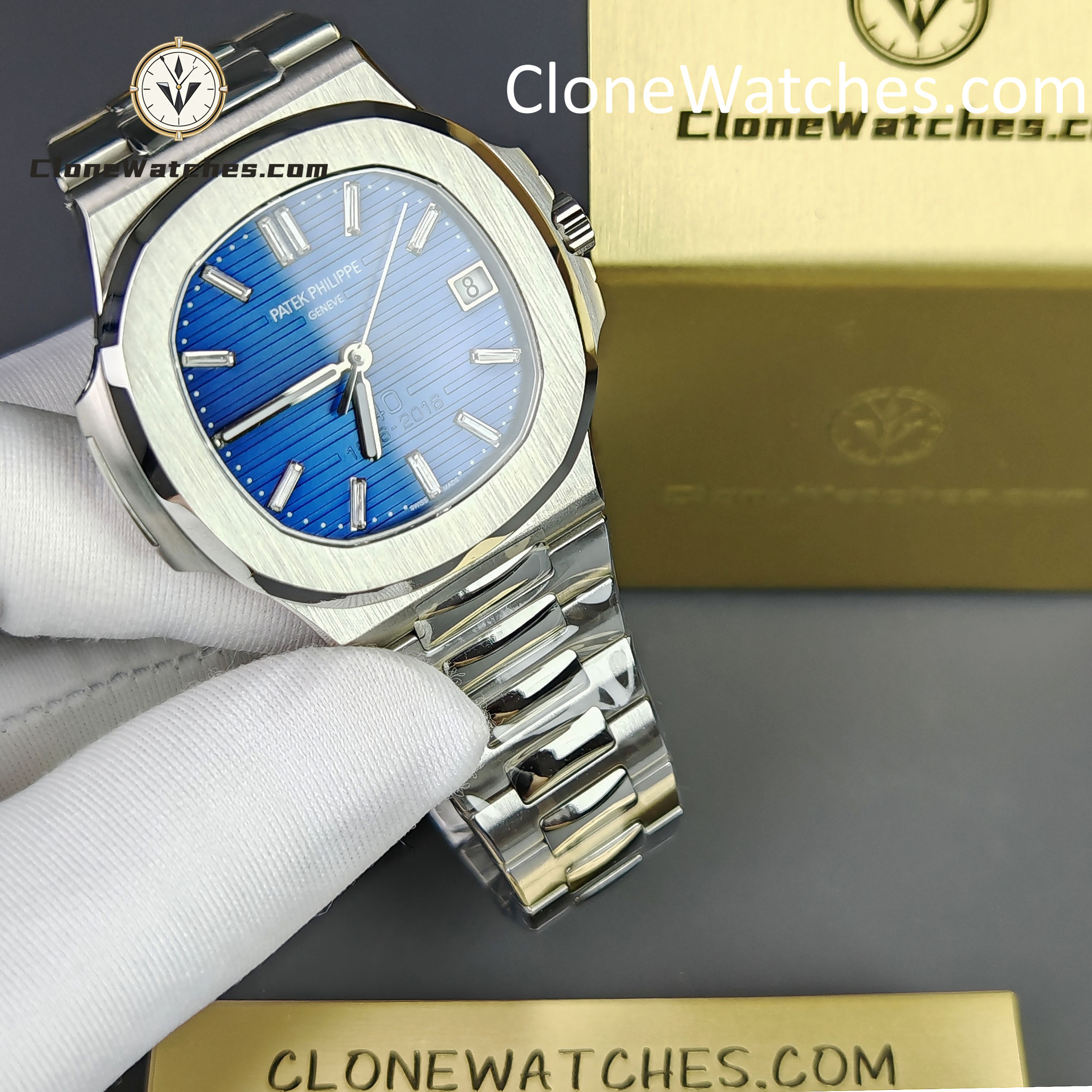 Patek Philippe Super Clone Watches 1:1 40th Anniversary Nautilus 5711