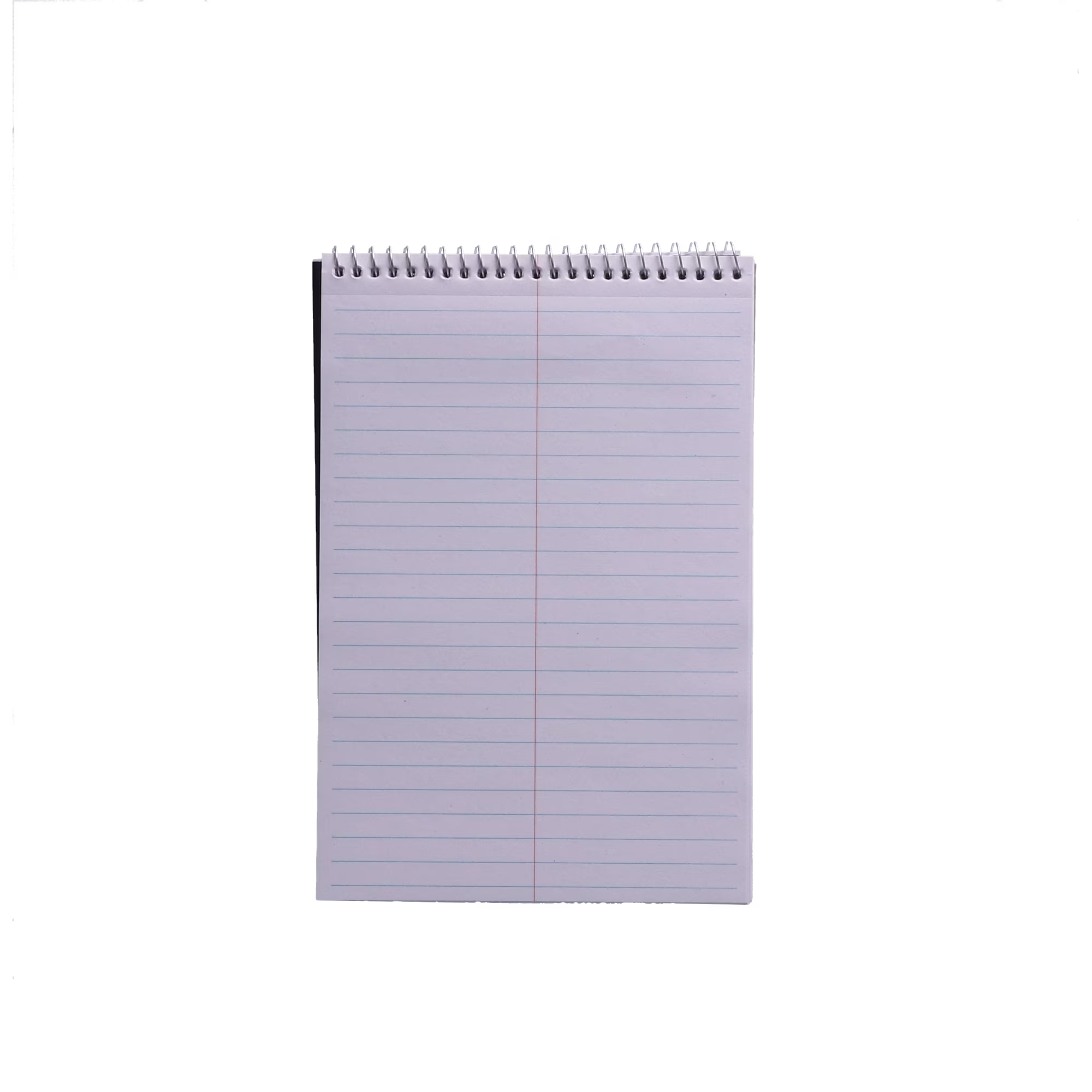 Pen+Gear Top Spiral Steno Pad, Gregg Ruled Paper, 100 Sheets, Black, 1 Count, 0 Holes
