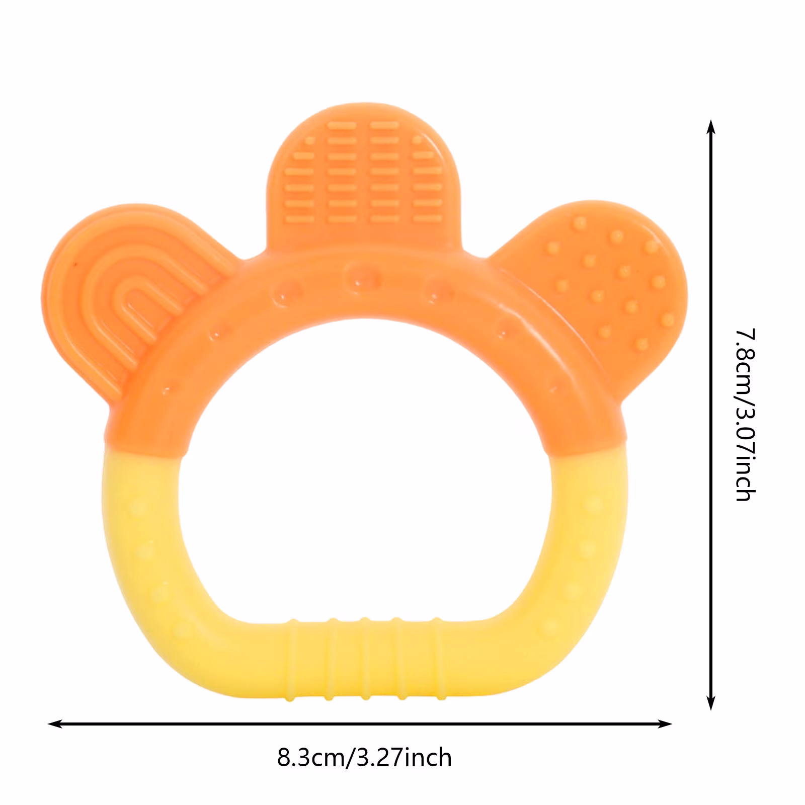 Xubinwww Silicone Teeth Gentle And Comfortable Chewing Gum Chewers Cute Cartoon Shapes Soothing Tooth Eruption Easy To Hold Debates in Geography Education Special Education Education Wall Clock