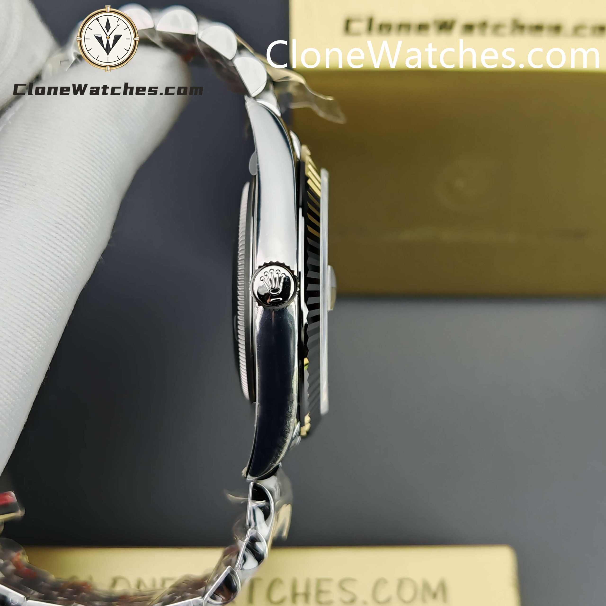 Rolex Super Clone Watches 1:1 DateJust Silver Dial m126334-0004 Jubilee 41MM 3235 Movement