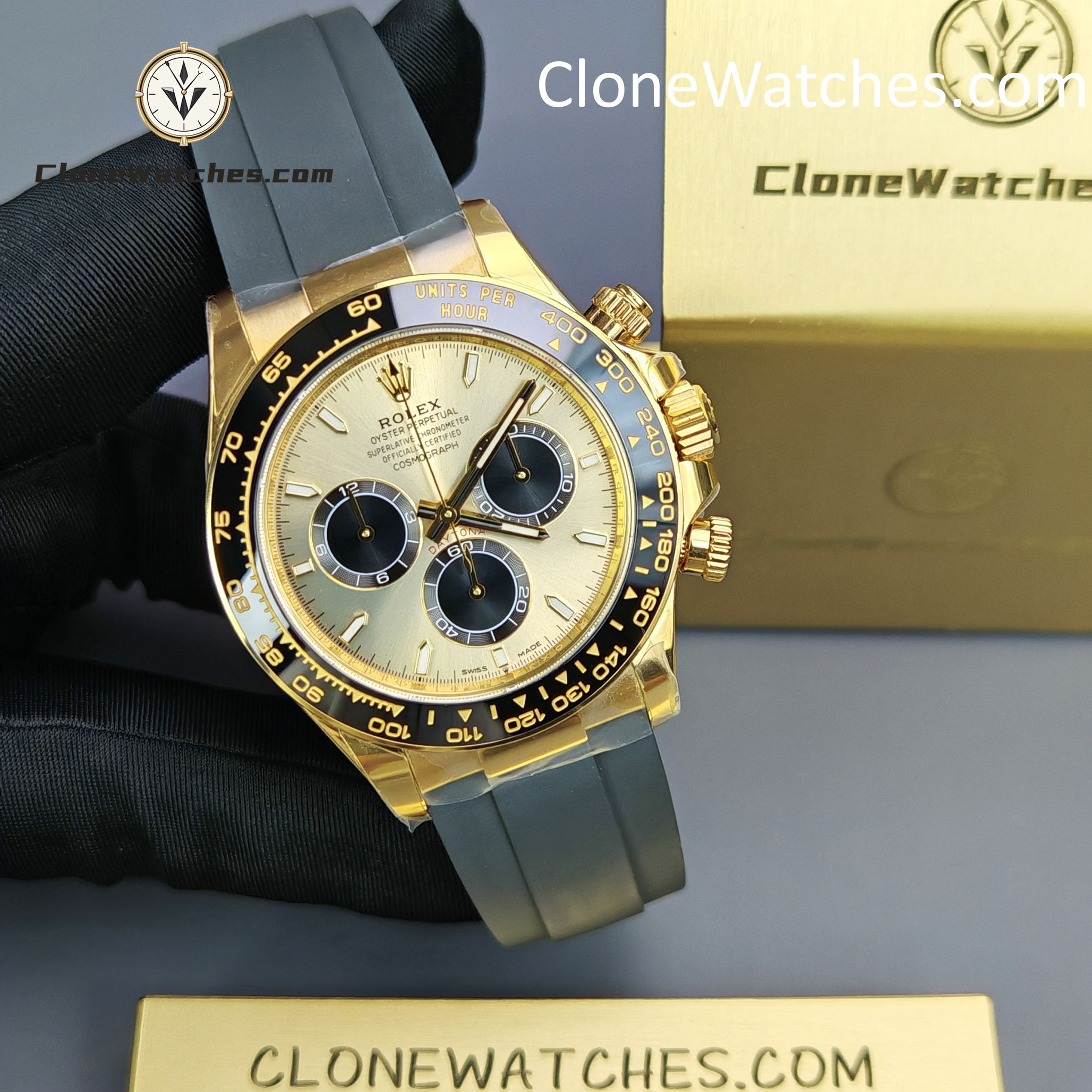 Rolex Super Clone Watches 1:1 Daytona M126518ln-0012 4131 Movement