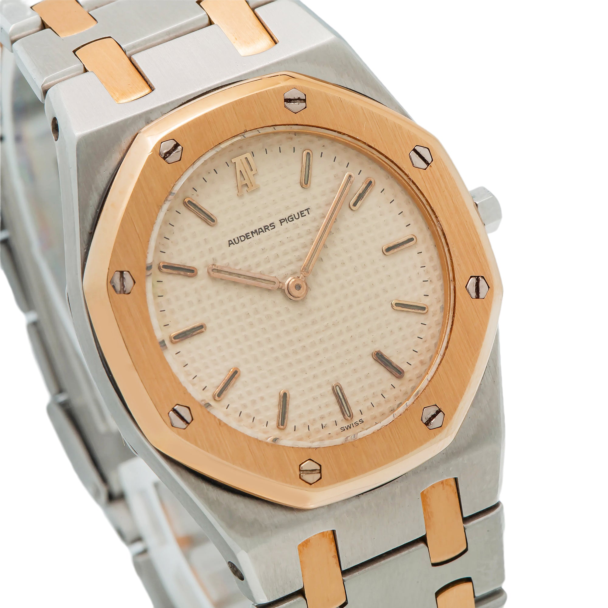 Audemars Piguet Royal Oak 563036SA 33MM Cream Tapisserie Dial
