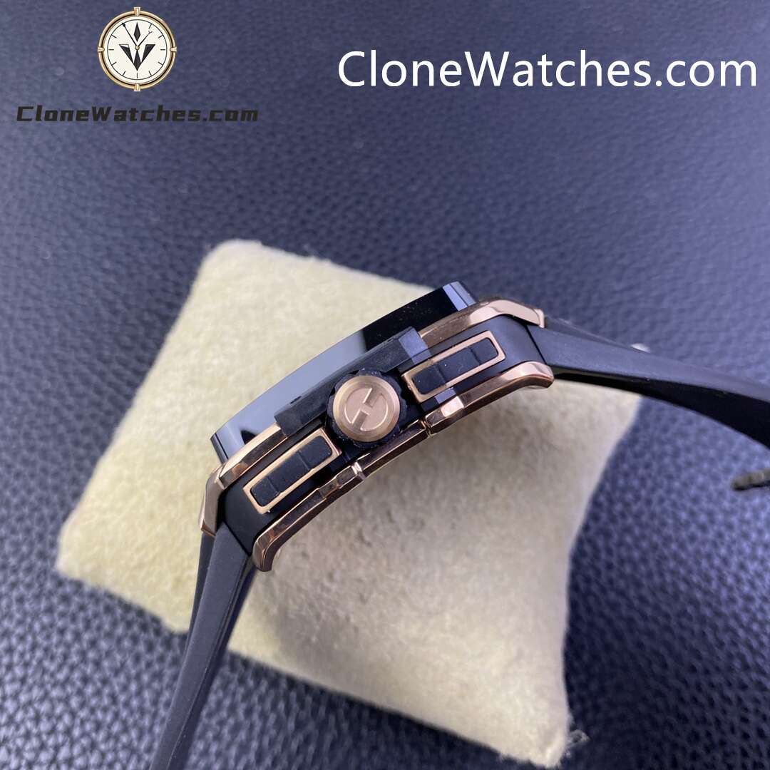 Hublot Super Clone Watches 1:1 Square Bang Unico King Gold Ceramic 42MM 821.OM.0180.RX