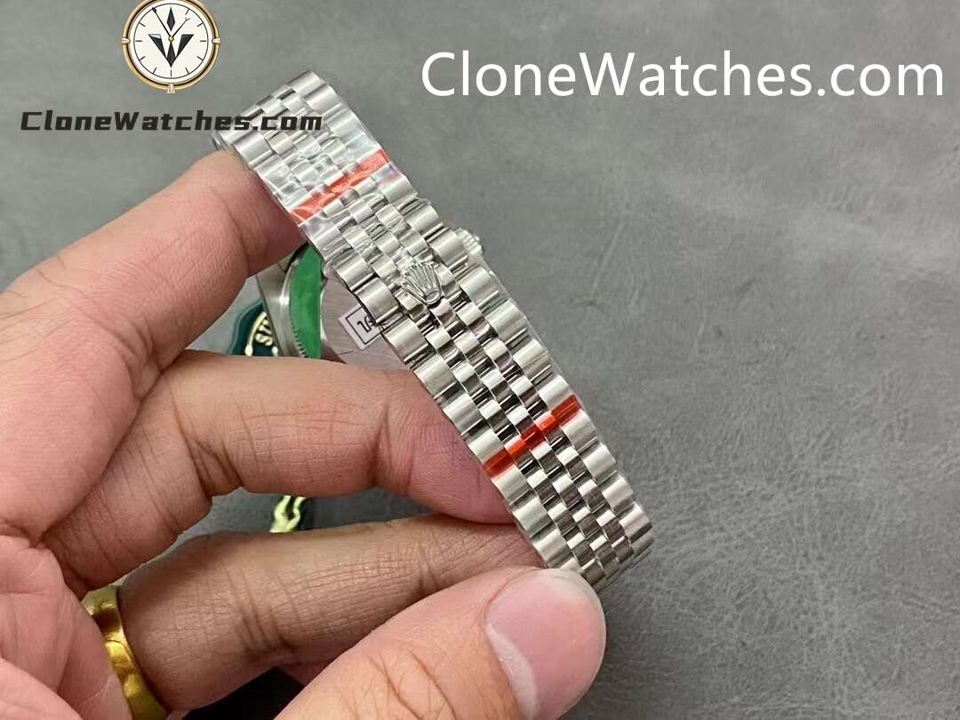 Rolex Super Clone Watches 1:1 DateJust Green Dial m278384rbr-0022 Jubilee 31MM 2236 Movement