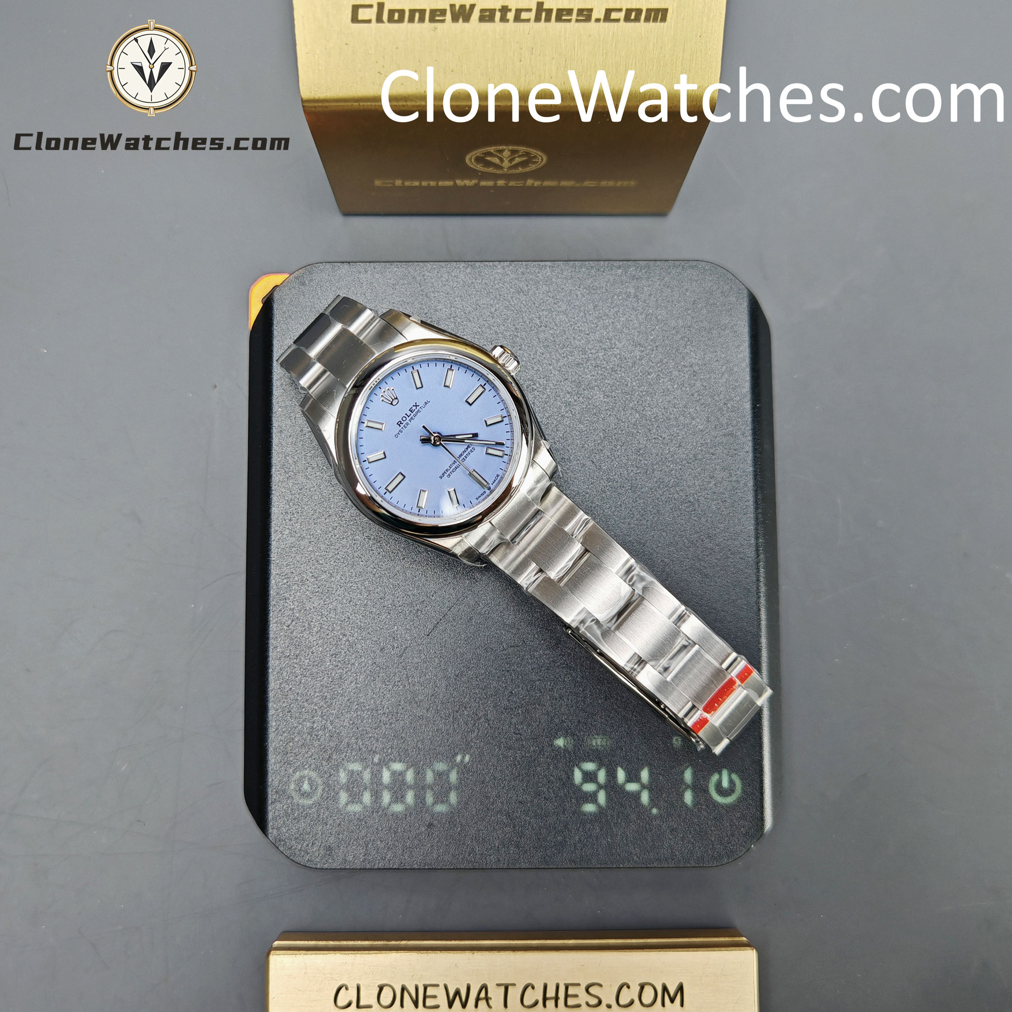 Rolex Super Clone Watches 1:1 Oyster Perpetual Purple Dial 277200-0014 31mm 2232 Movement