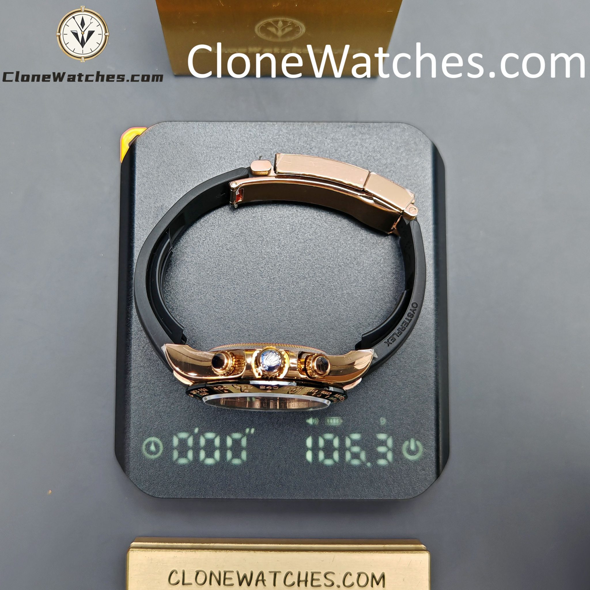 Rolex Super Clone Watches 1:1 Daytona Diamond m116515LN-0057 4130 Movement