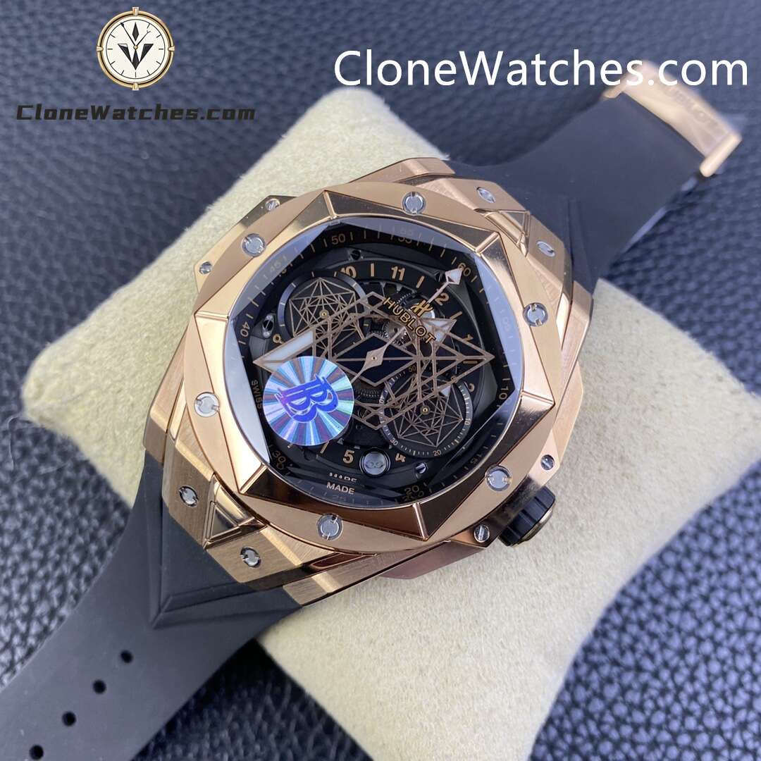 Hublot Super Clone Watches 1:1 Big Bang Unico Sang Bleu II 45MM 418.OX.1108.RX.MXM19