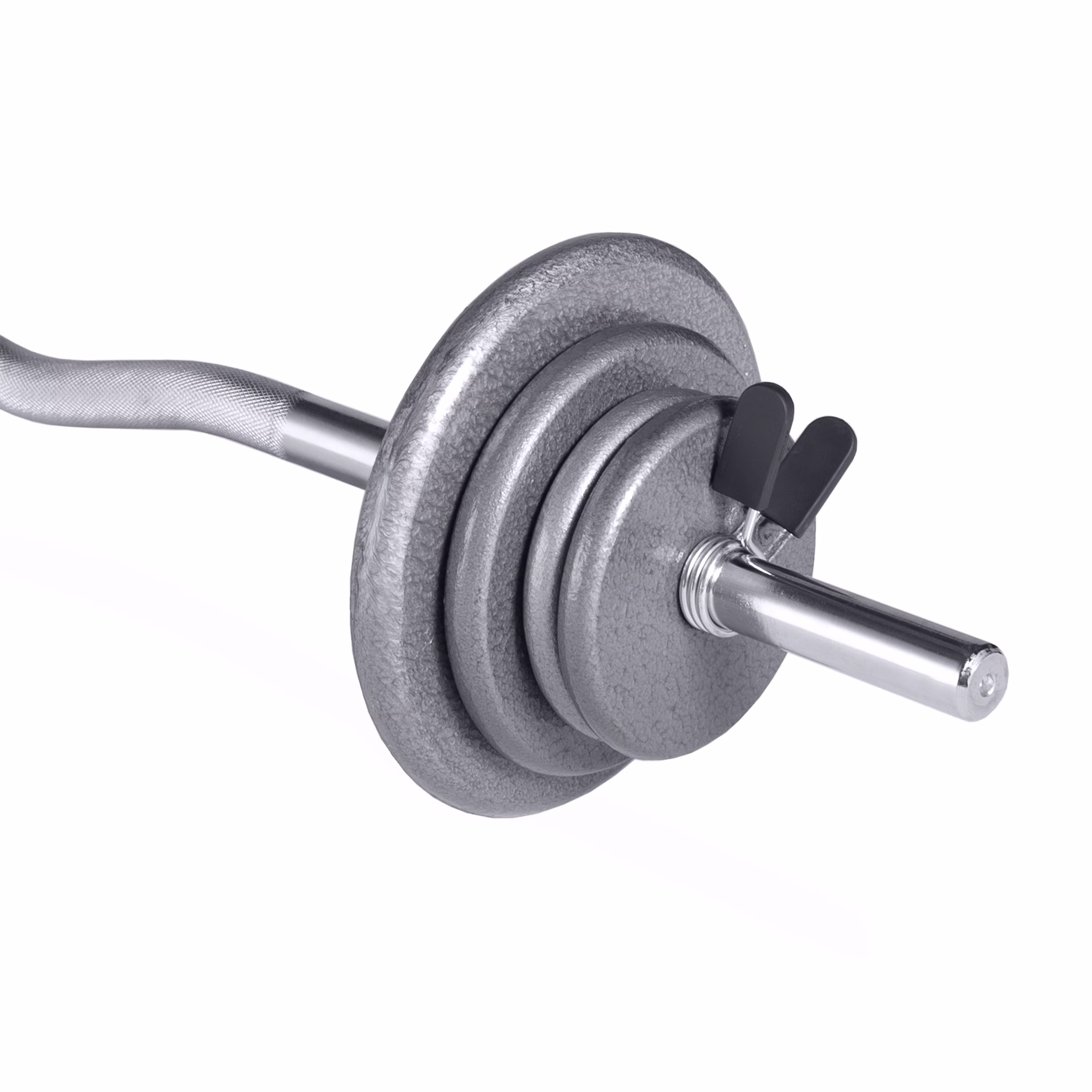 CAP Barbell Standard Cast Iron Weight Plate, 7.5 Lbs., Gray