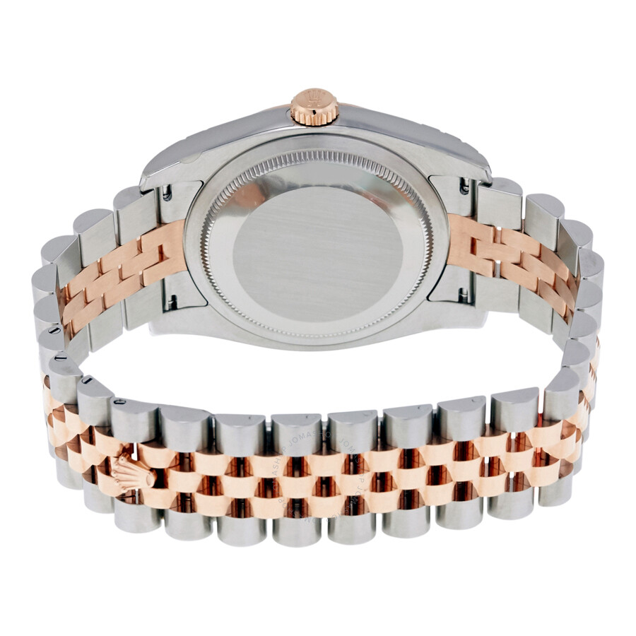 Rolex Oyster Perpetual Datejust 36 Black Dial Stainless Steel and 18K Everose Gold Jubilee Bracelet Automatic Men s Watch 116231BKRJ（Lifetime free warranty+90-days replacement service & Refund!.）