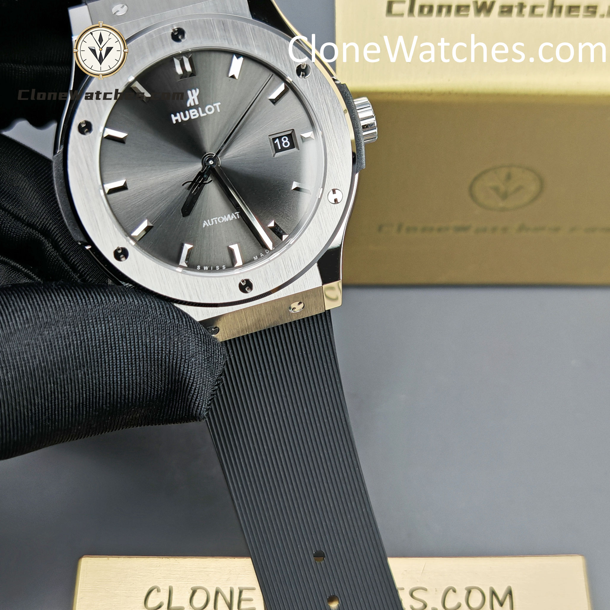 Hublot Super Clone Watches 1:1 Classic Fusion Racing Grey 42MM 542.NX.7071.RX