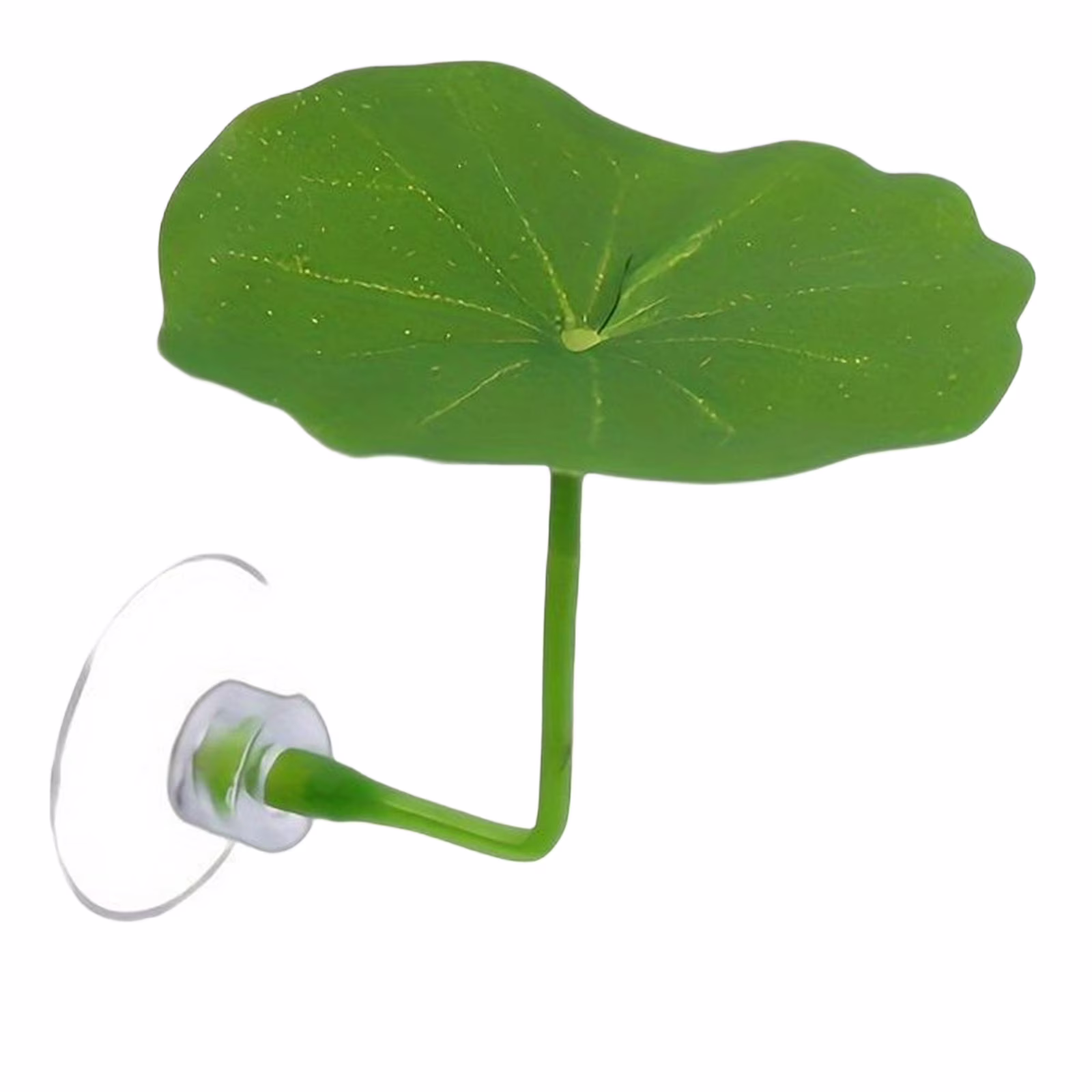 Silicone Lotus Leaf Betta Fish Resting Bed with Suction Cup for Aquarium Decoration and Natural Habitat