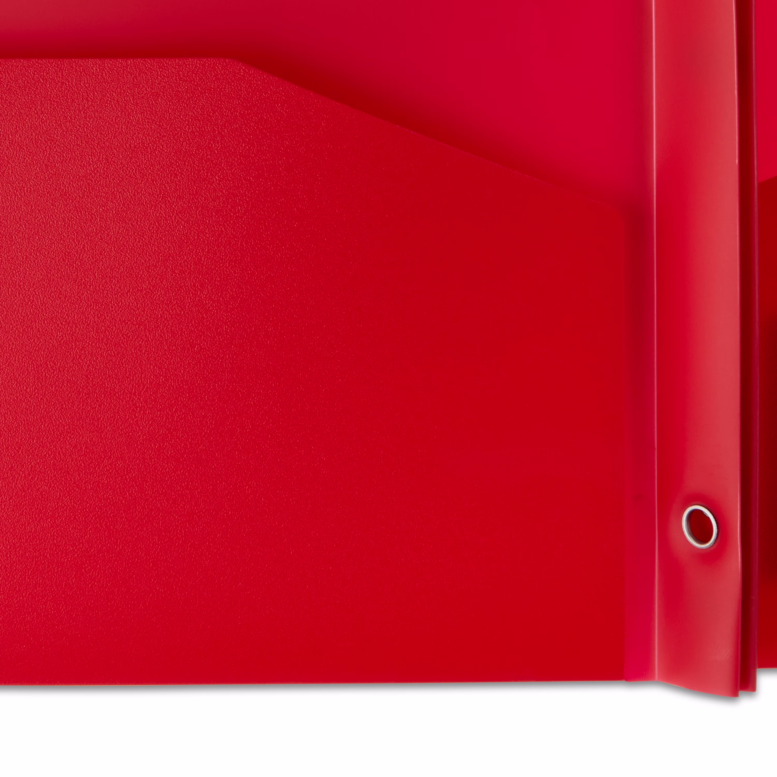 Pen+Gear 3-Prong 2-Pocket Poly Folder, Red