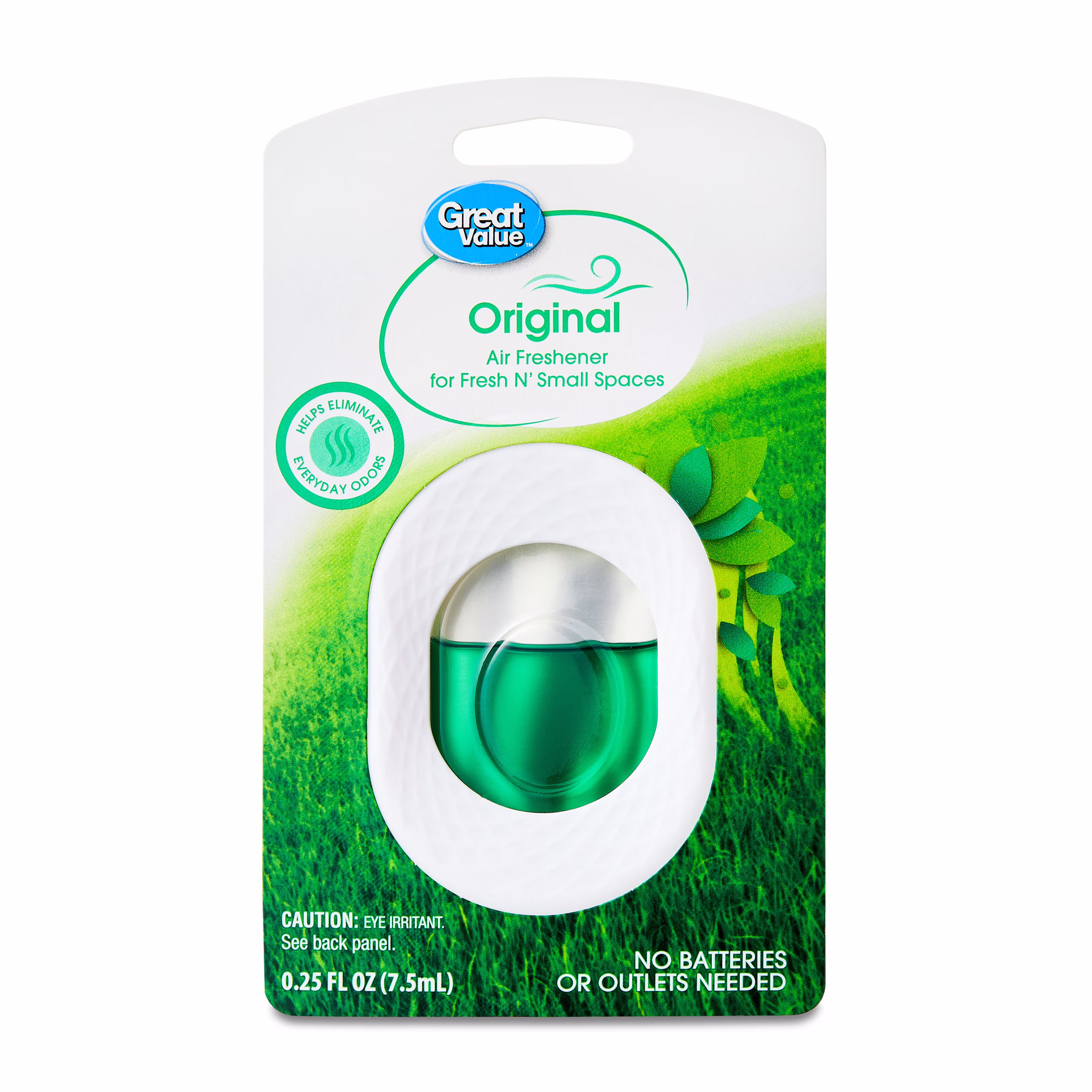 Great Value Fresh N' Small Air Freshener, Original Scent, 0.25 fl oz