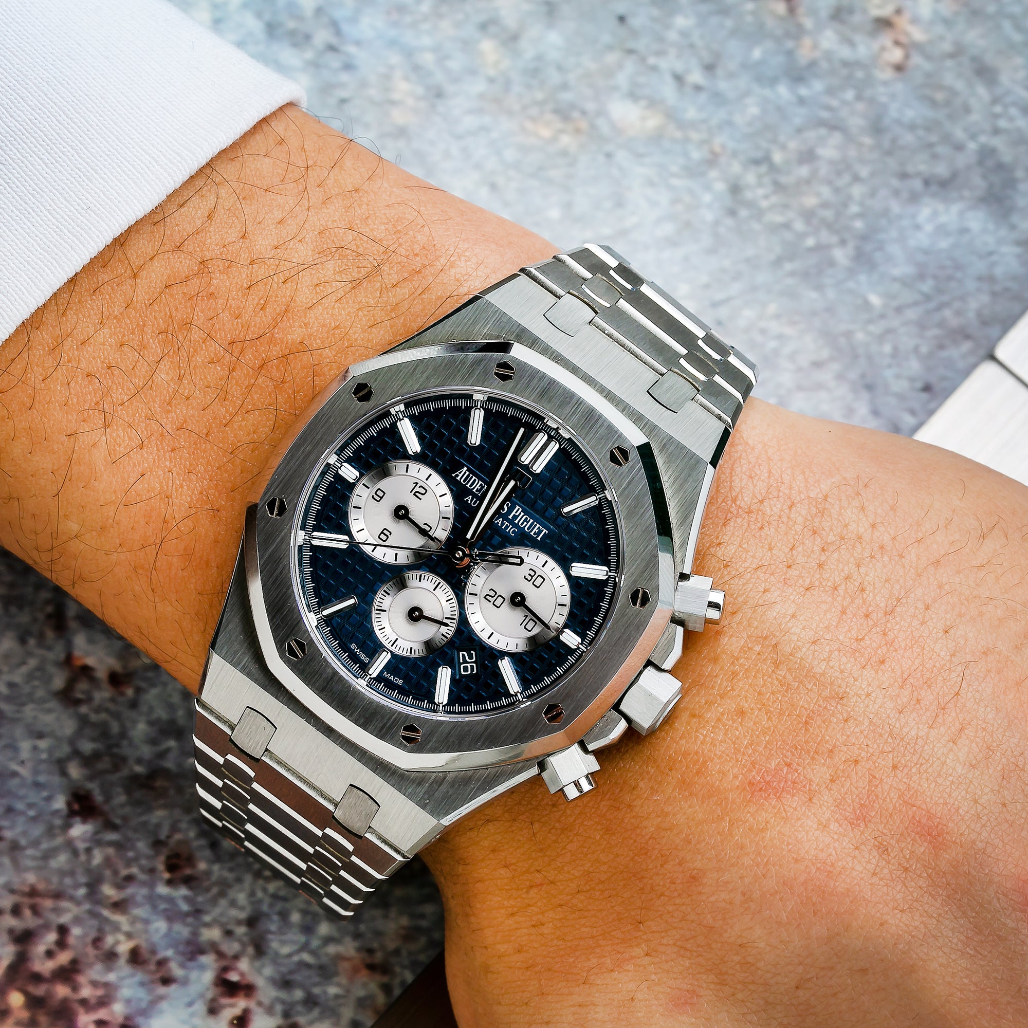 Audemars Piguet Royal Oak Chronograph 41MM Blue Dial 26331ST