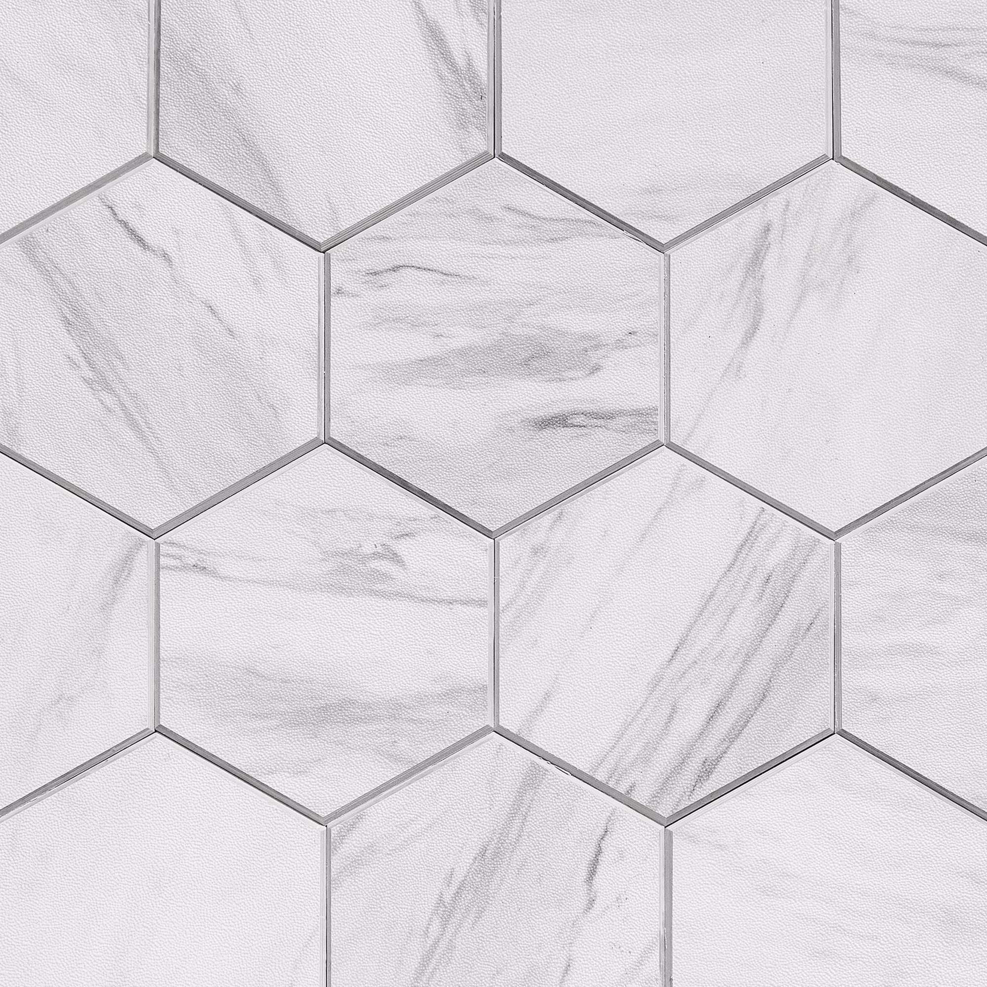 Aspect Peel and Stick Collage Tile in Biscuit Sample