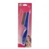 FAMTKT Cardboard Package Pet Comb Flea Comb Dog Cats Stainless Steel Dense Tooth Comb Needle Comb Dog Grooming Supplies Pet Supplies