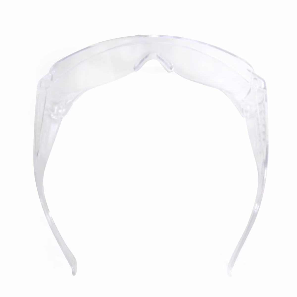 Hyper Tough Clear Safety Glasses with Z87.1 Poly-Carbonate Lens Fit-over HTS-690460