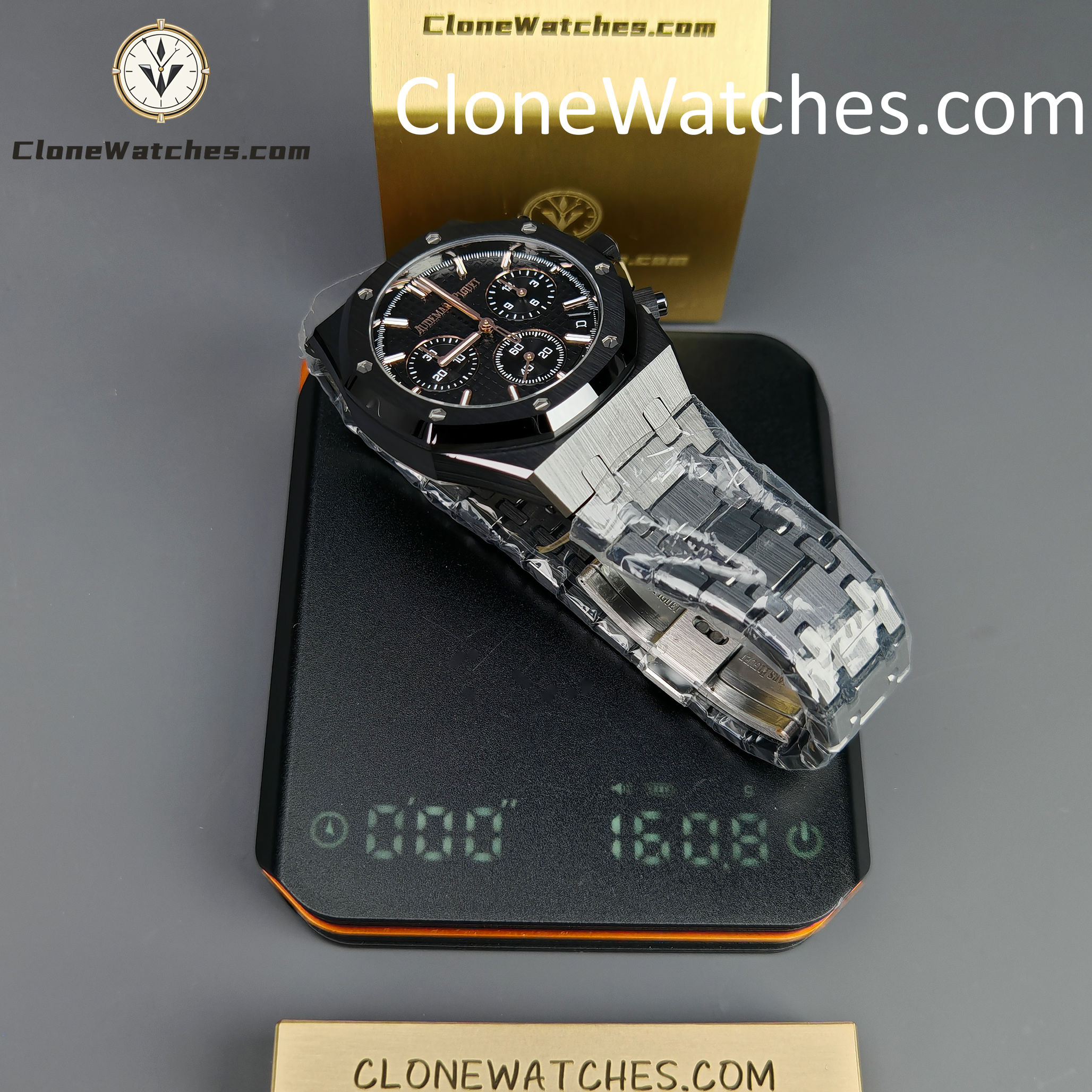 Audemars Piguet Super Clone Watches 1:1 Royal Oak All Black Dial 26240 Selfwinding Chronograph