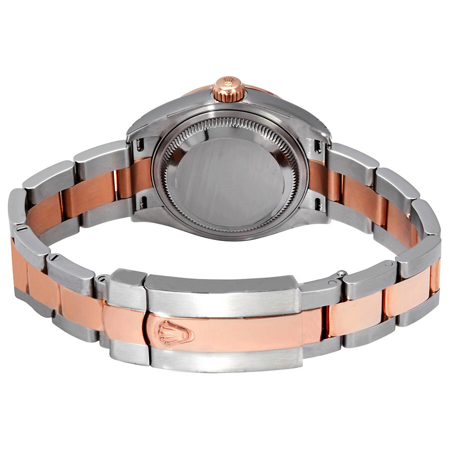 Rolex Datejust Chocolate Dial Automatic Ladies Steel and 18K Everose Gold Oyster Watch 279381CHRO（Lifetime free warranty+90-days replacement service & Refund!.）