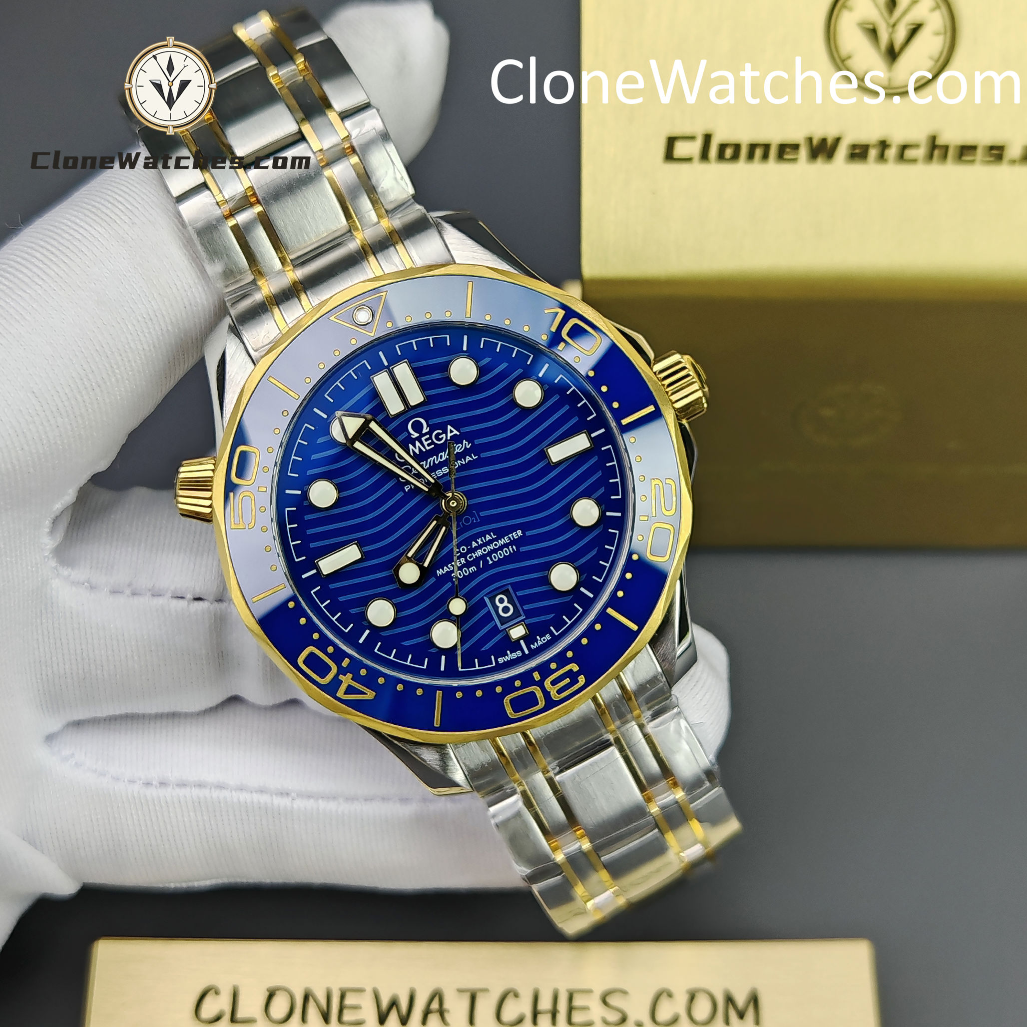OMEGA Super Clone Watches 1:1 Seamaster Diver 300M 210.20.42.20.03.001 42mm
