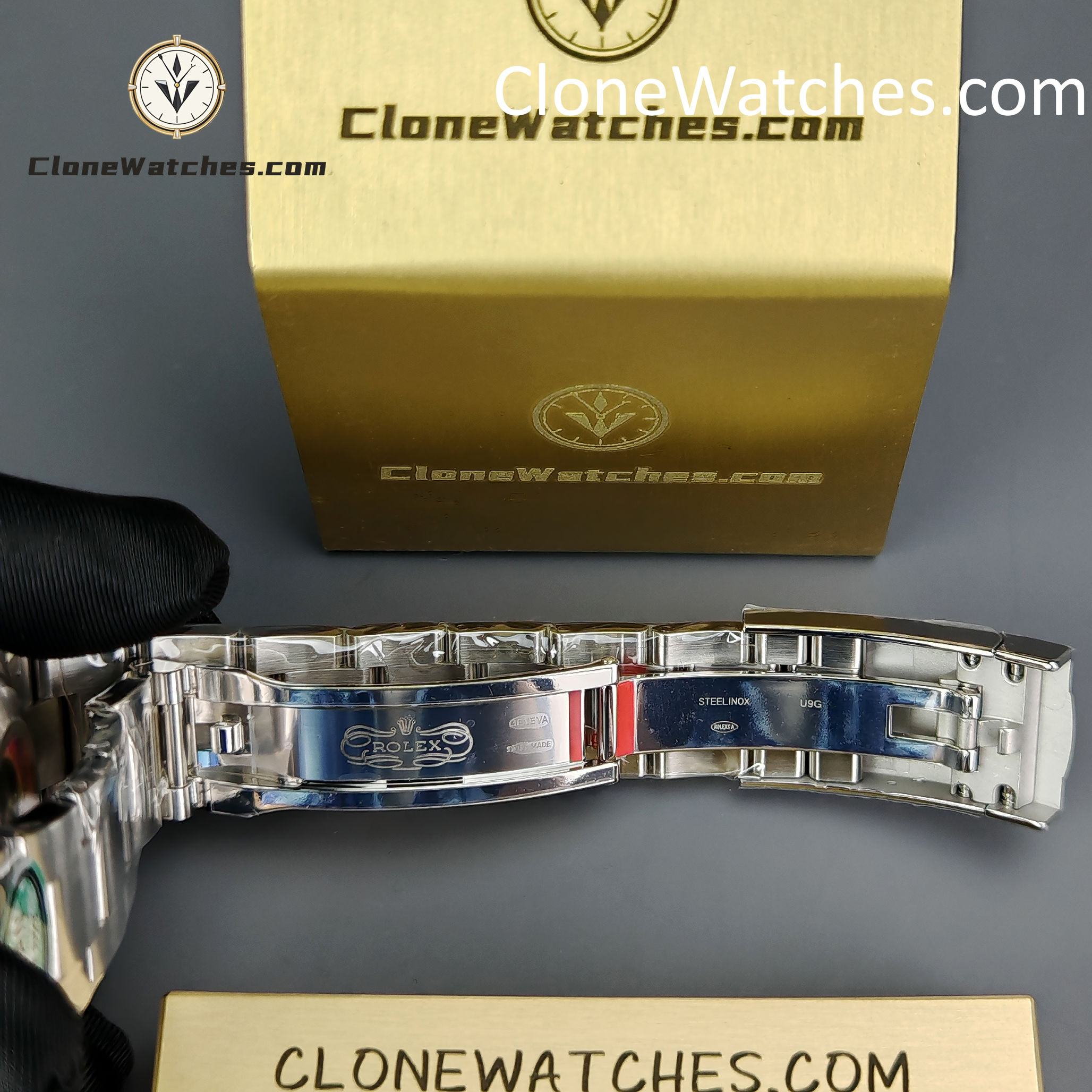 Rolex Super Clone Watches 1:1 Oyster Perpetual Green Dial 41mm M124300 3230 Movement