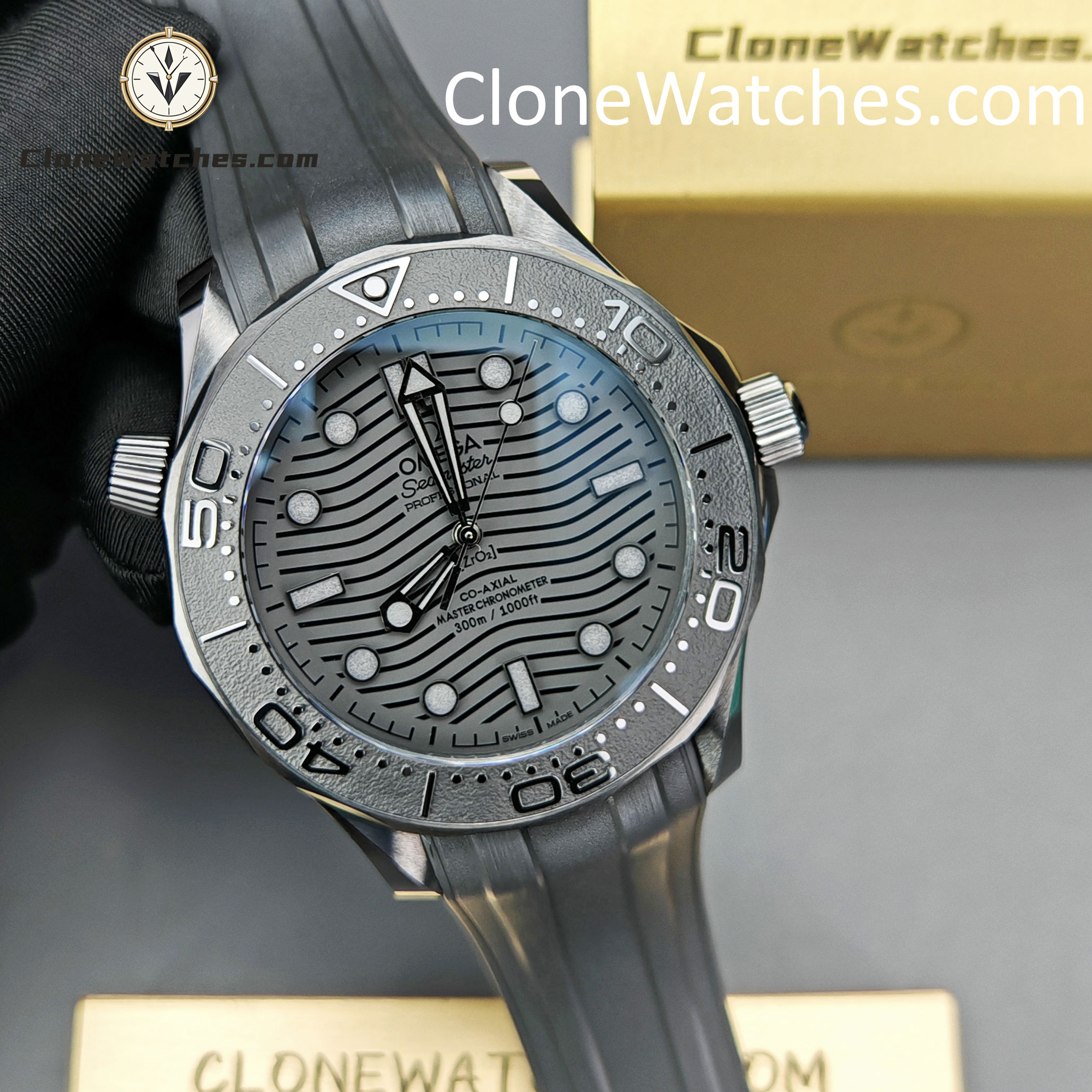 OMEGA Super Clone Watches 1:1 Seamaster Diver 300M 210.92.44.20.01.003 43.5MM