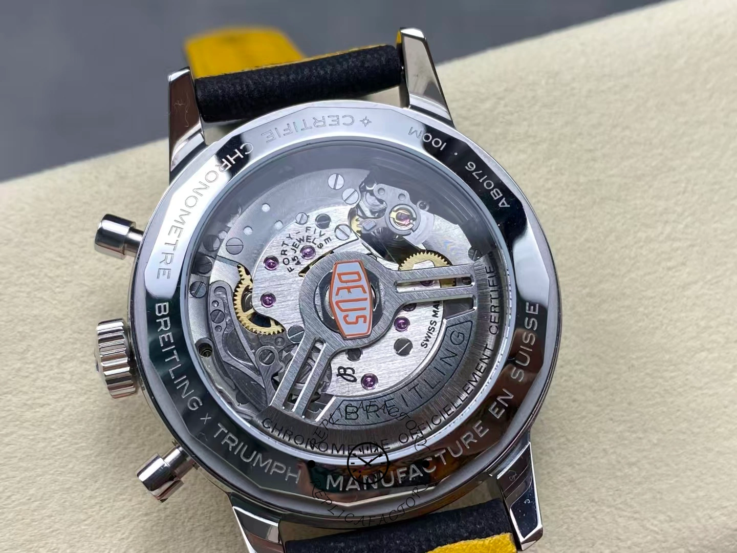 Breitling Top Time B01 Deus Chronograph AB01765A1B1X1 1:1 Clone 41mm Men's Watch