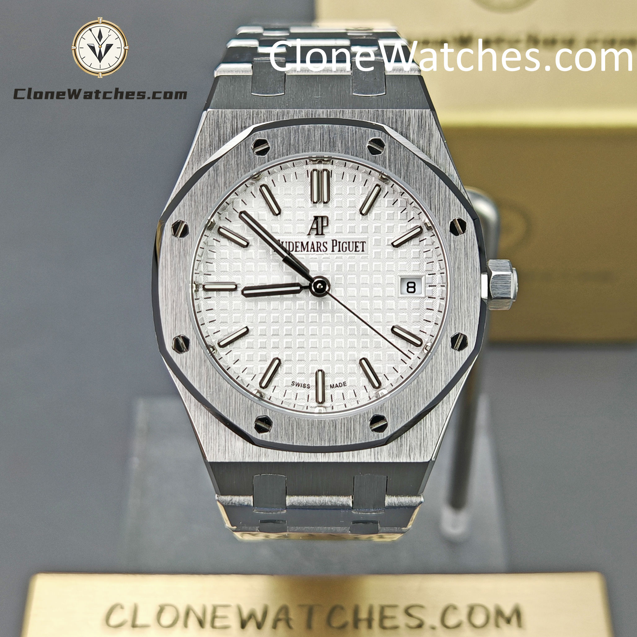 Audemars Piguet Super Clone Watches 1:1 Royal Oak Selfwinding 77350ST 34mm