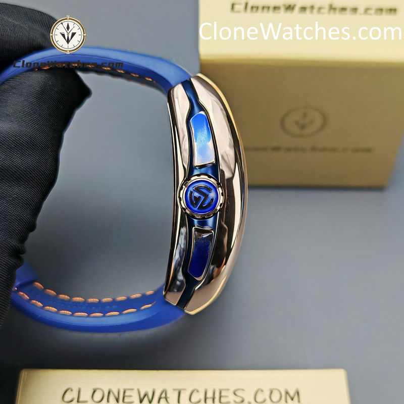 Franck Muller Super Clone Watches 1:1 V45 Blue Dial Yachting