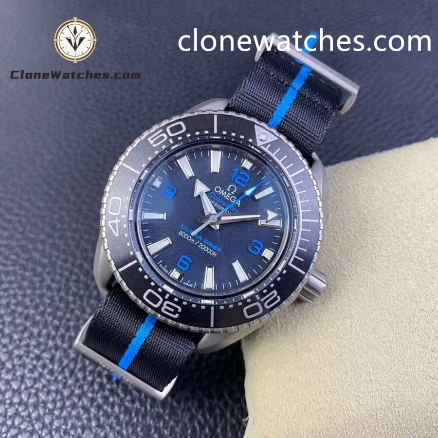 OMEGA Super Clone Watches 1:1 Seamaster Planet Ocean 6000m 215.92.46.21.01.001 45.5MM