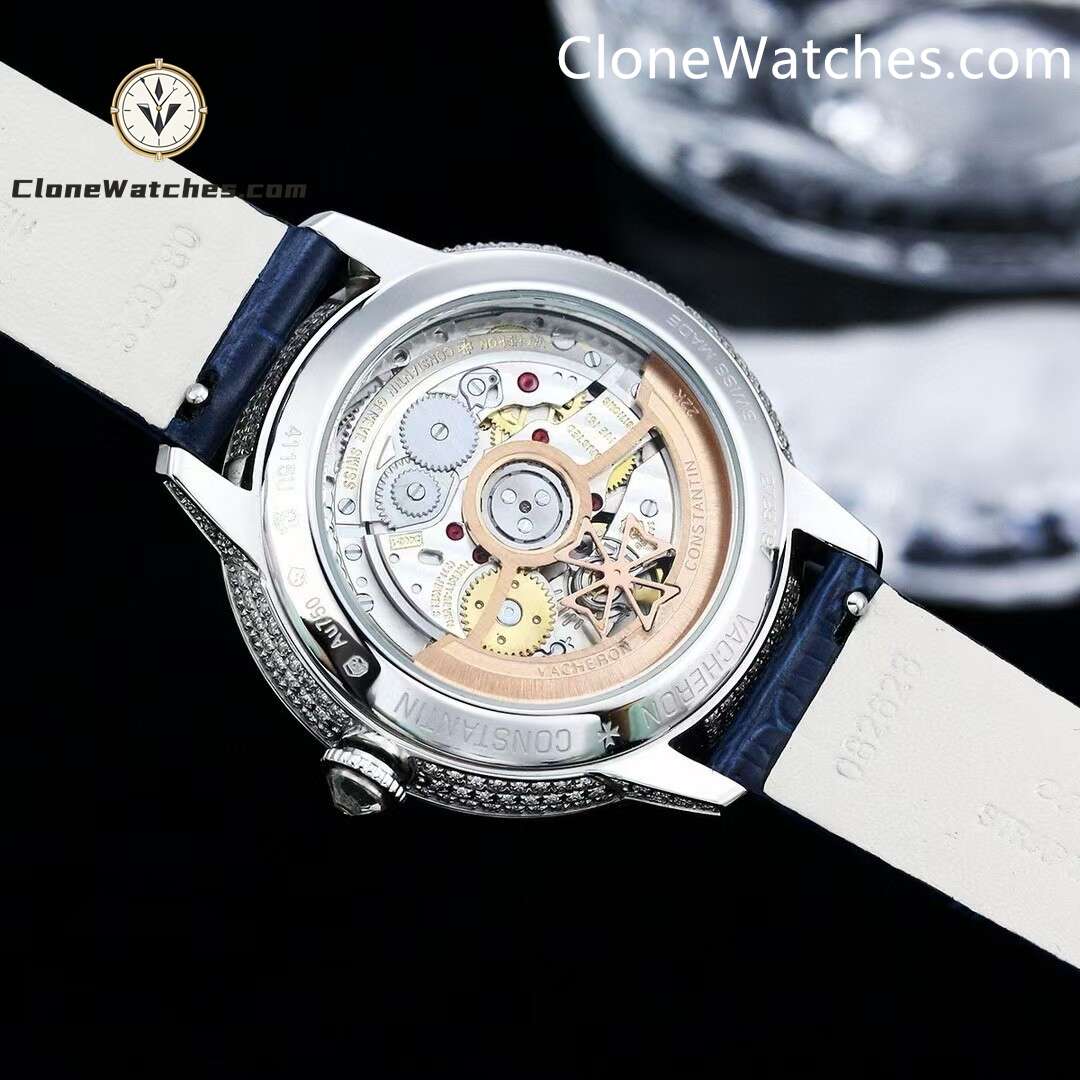 Vacheron Constantin Super Clone Watches 1:1 Patrimony 4116U/000G-B909 Diamond Dial