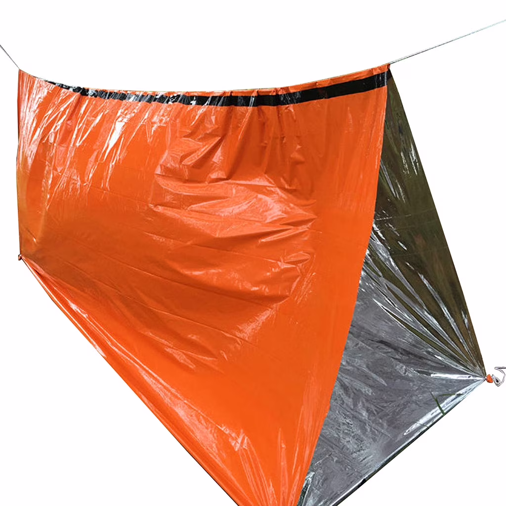 Tunhigl Under $10 Emergency Sleeping Bag Thermal for Outdoor Survival Camping Hiking Emergency Tents
