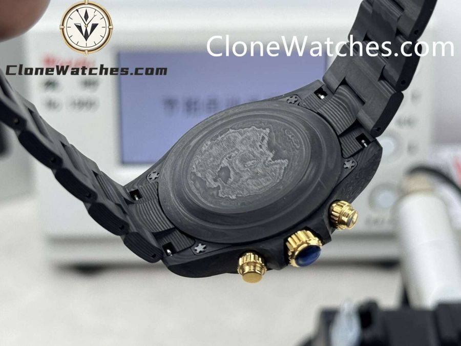 Modified Super Clone Watches 1:1 Rolex Daytona 4130 Super Lightweight Carbon Fiber “Red Tachymeter” 40mm