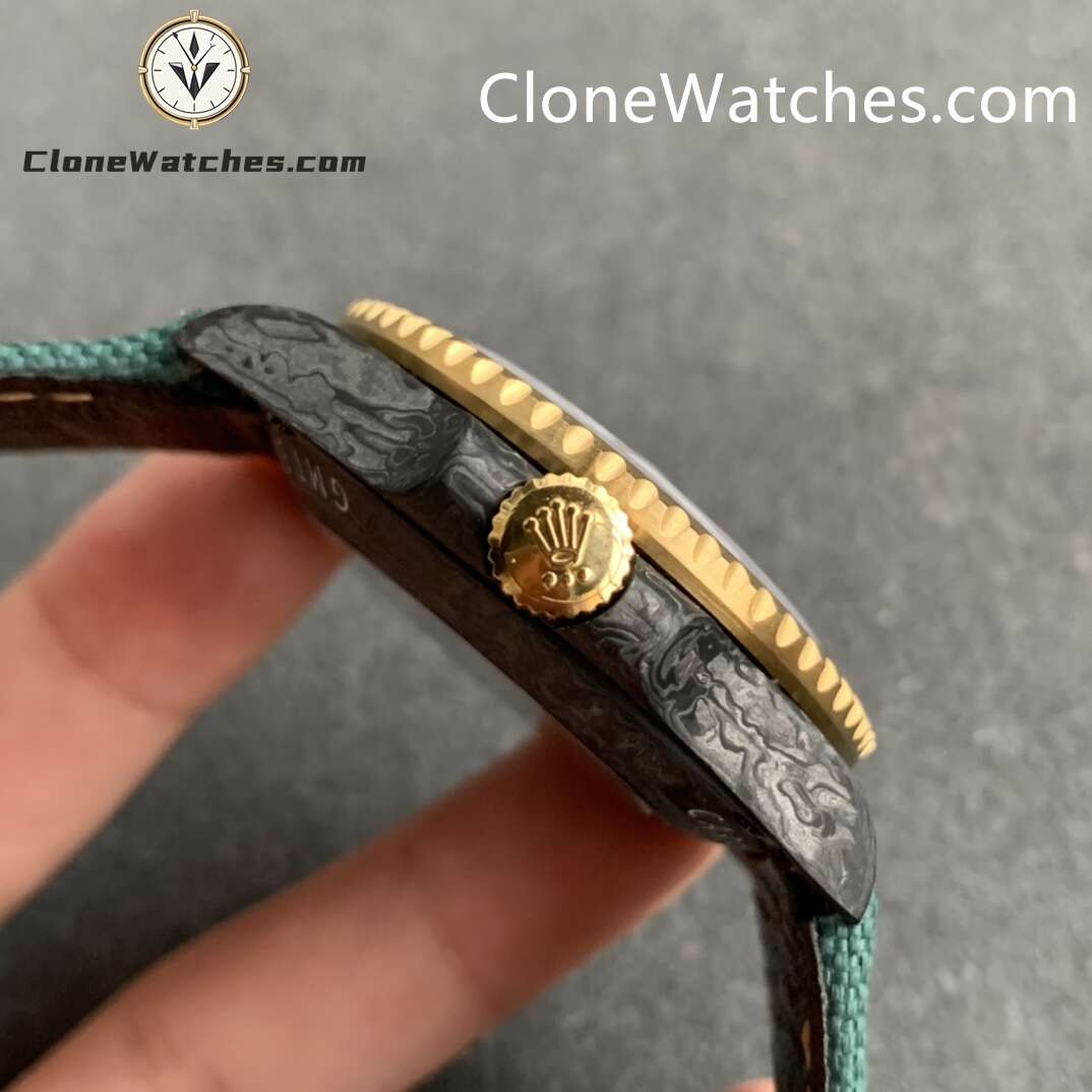 Modified Super Clone Watches 1:1 DIW Rolex GMT Master II NTPT Carbon OASIS 3285 Movement