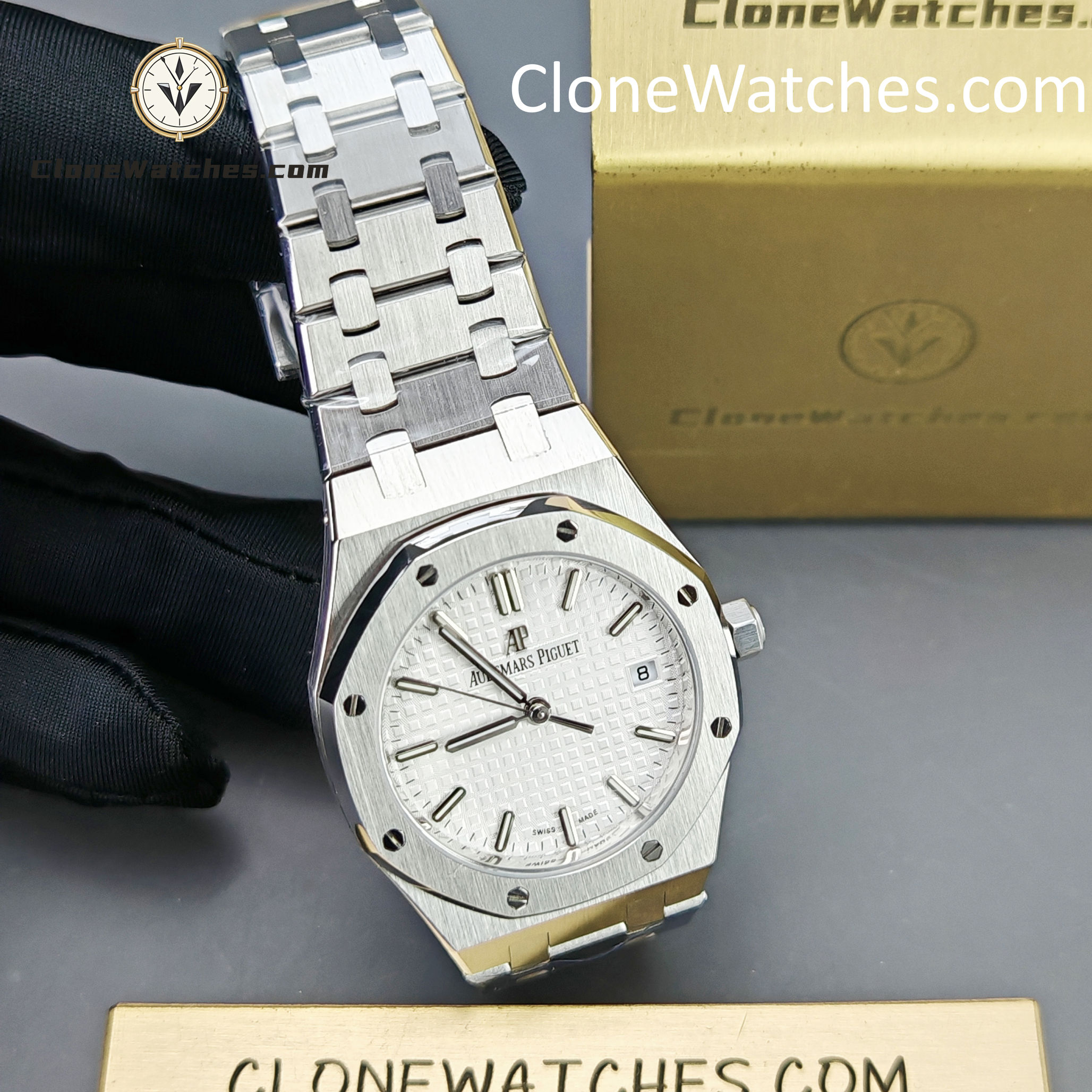 Audemars Piguet Super Clone Watches 1:1 Royal Oak Selfwinding 77350ST 34mm