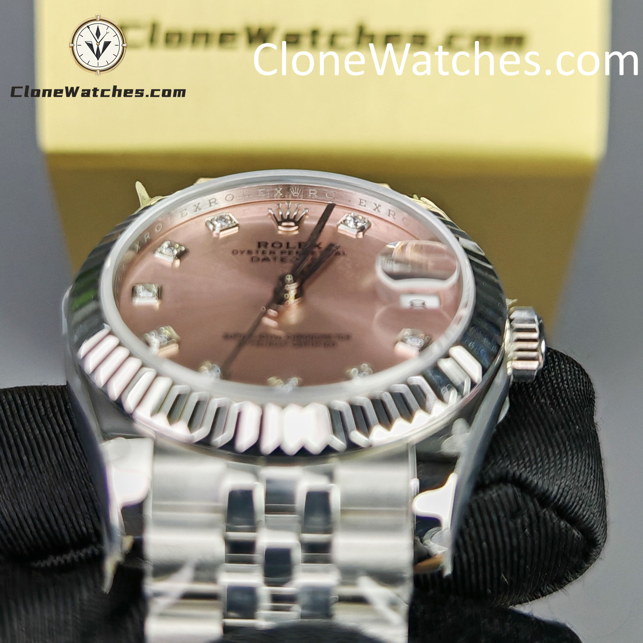 Rolex Super Clone Watches 1:1 DateJust Pink Dial M278274 – 0032 Jubilee 31MM 2236 Movement