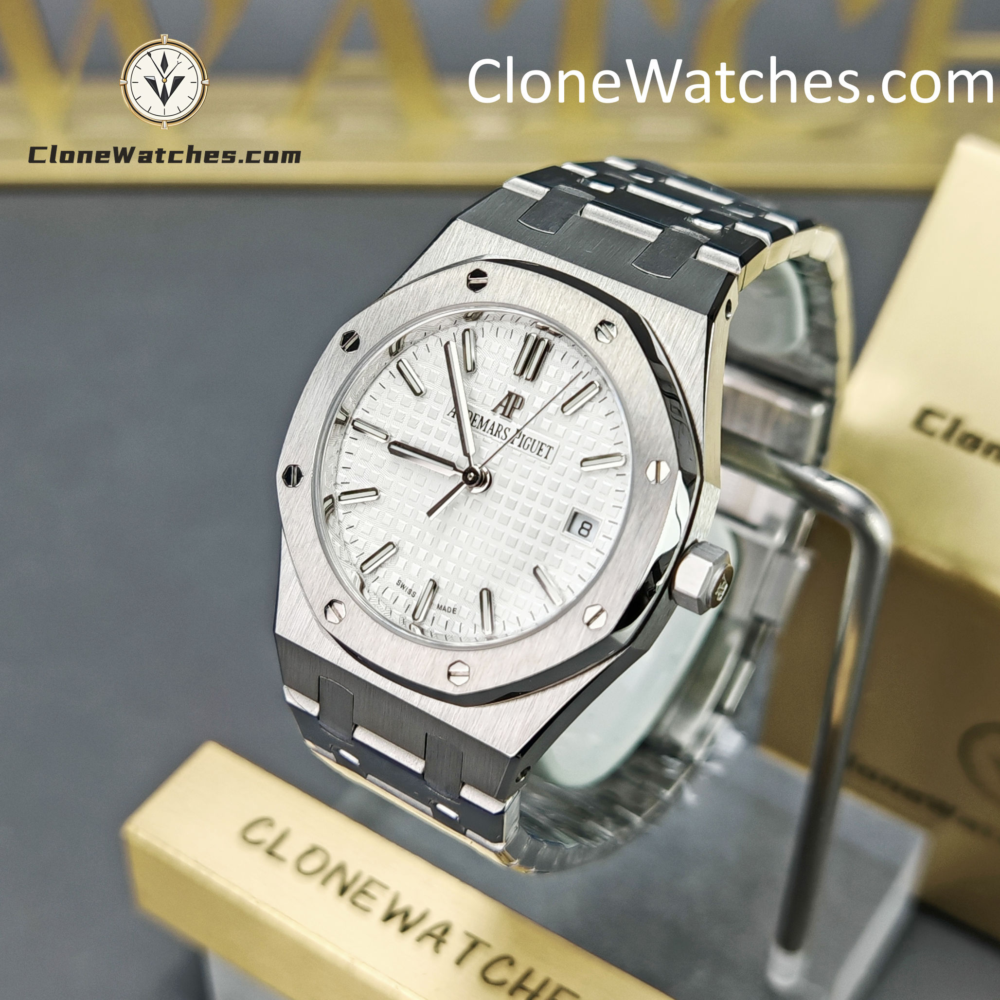 Audemars Piguet Super Clone Watches 1:1 Royal Oak Selfwinding 77350ST 34mm