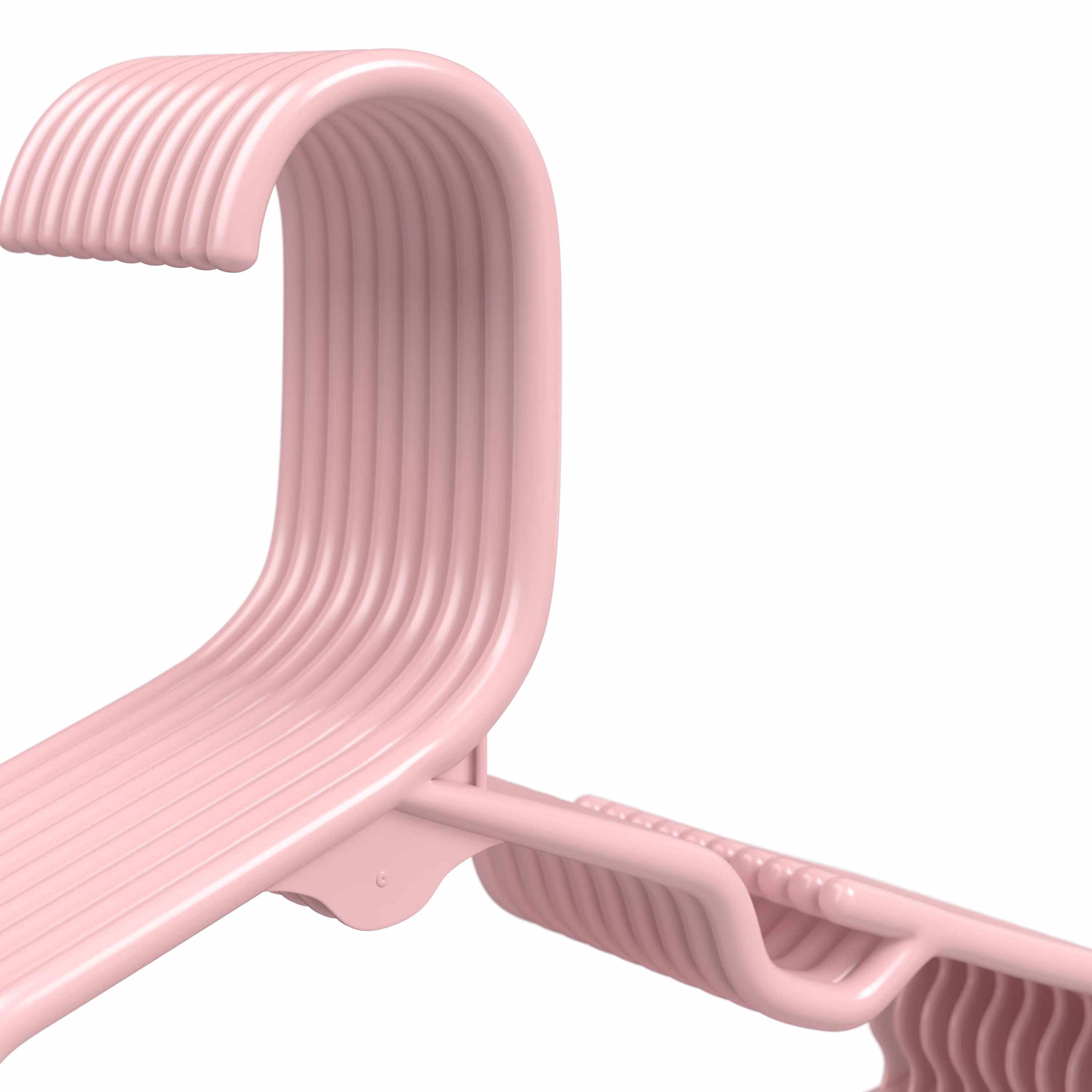 Mainstays Kids Pink Plastic Clothing Hangers, 10 Pack